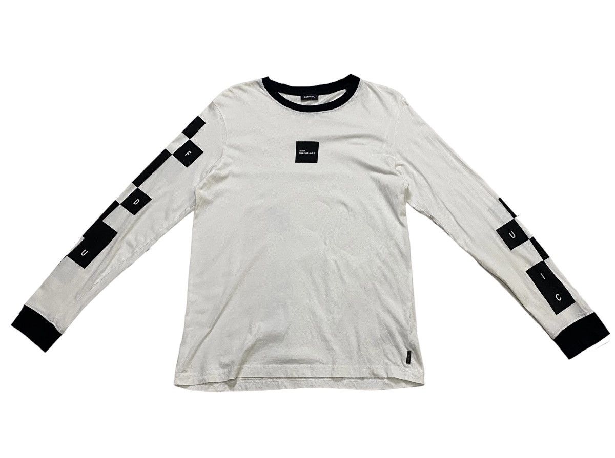 Diesel Diesel find your music long sleeve tee Size US S / EU 44-46 / 1 - 4 Thumbnail