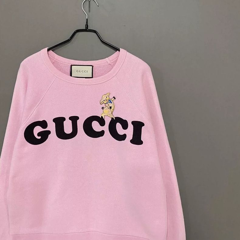 Gucci Big logo piglet sweatshirt