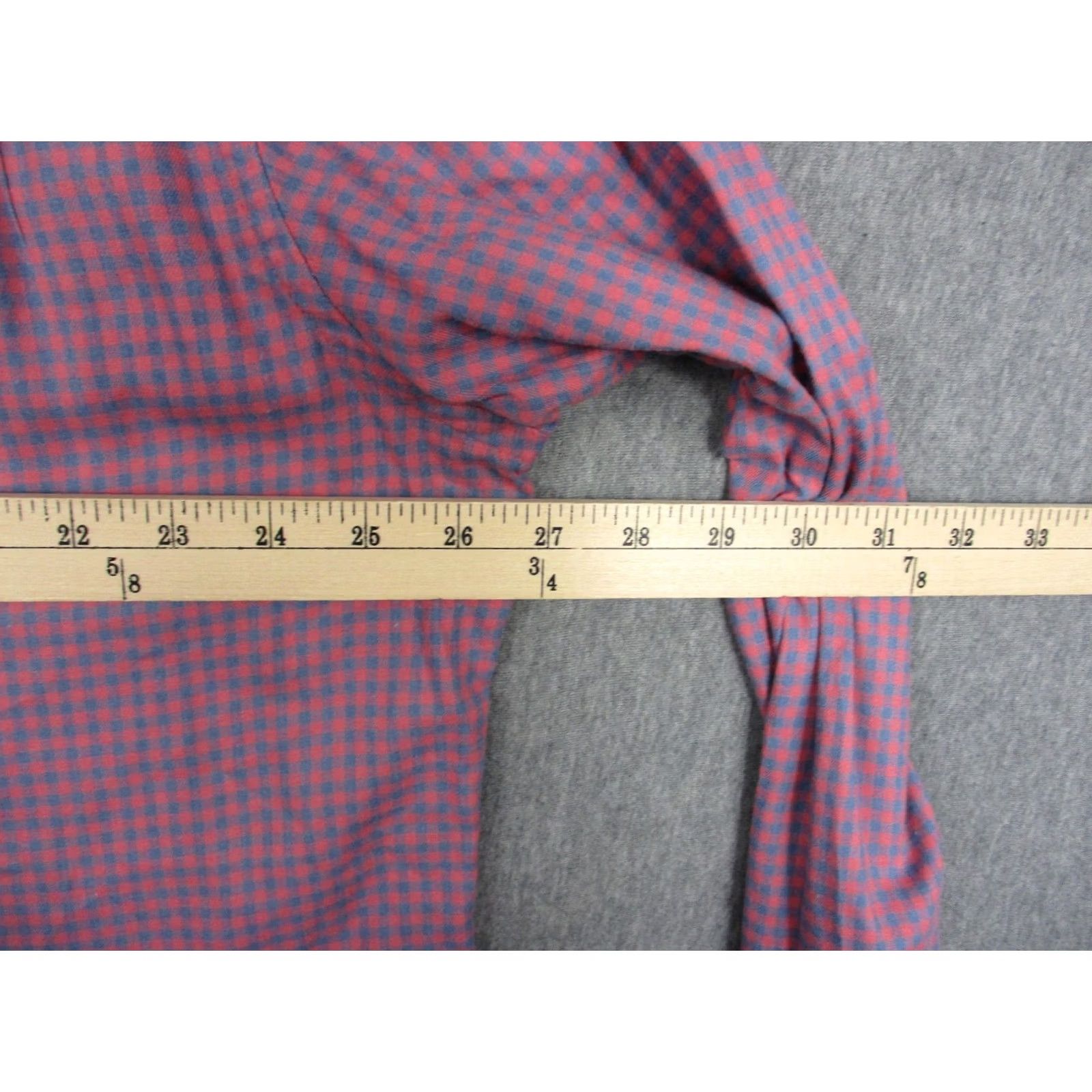 Faherty Faherty Shirt Mens XL Pink Blue Check Stretch Button-Down Long Sleeve Casual Shirt Size US XL / EU 56 / 4 - 7 Thumbnail