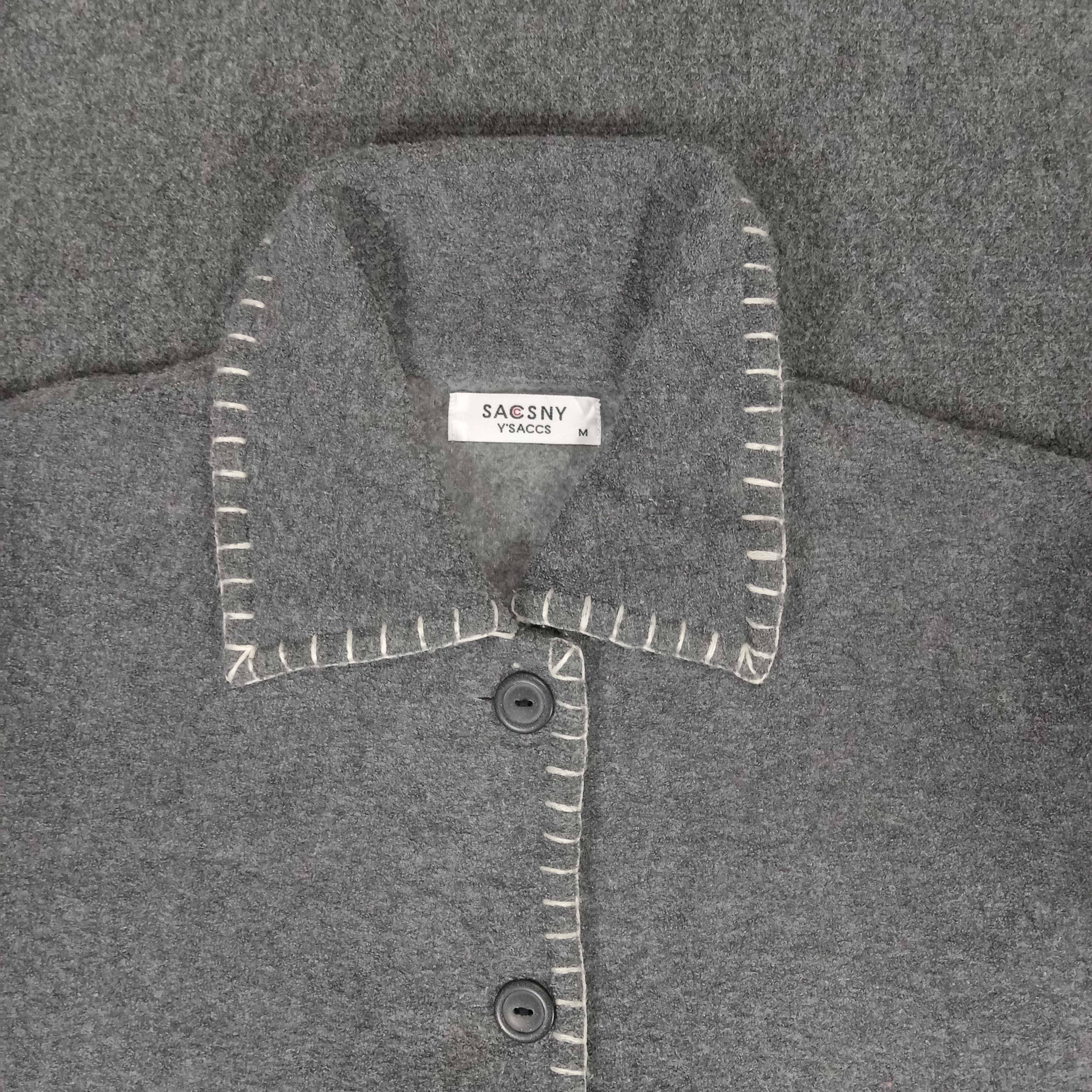 Vintage × Y's × Yohji Yamamoto Y'saccs by Yohji Yamamoto Japanese Brand Sweatshirt Size US M / EU 48-50 / 2 - 5 Thumbnail