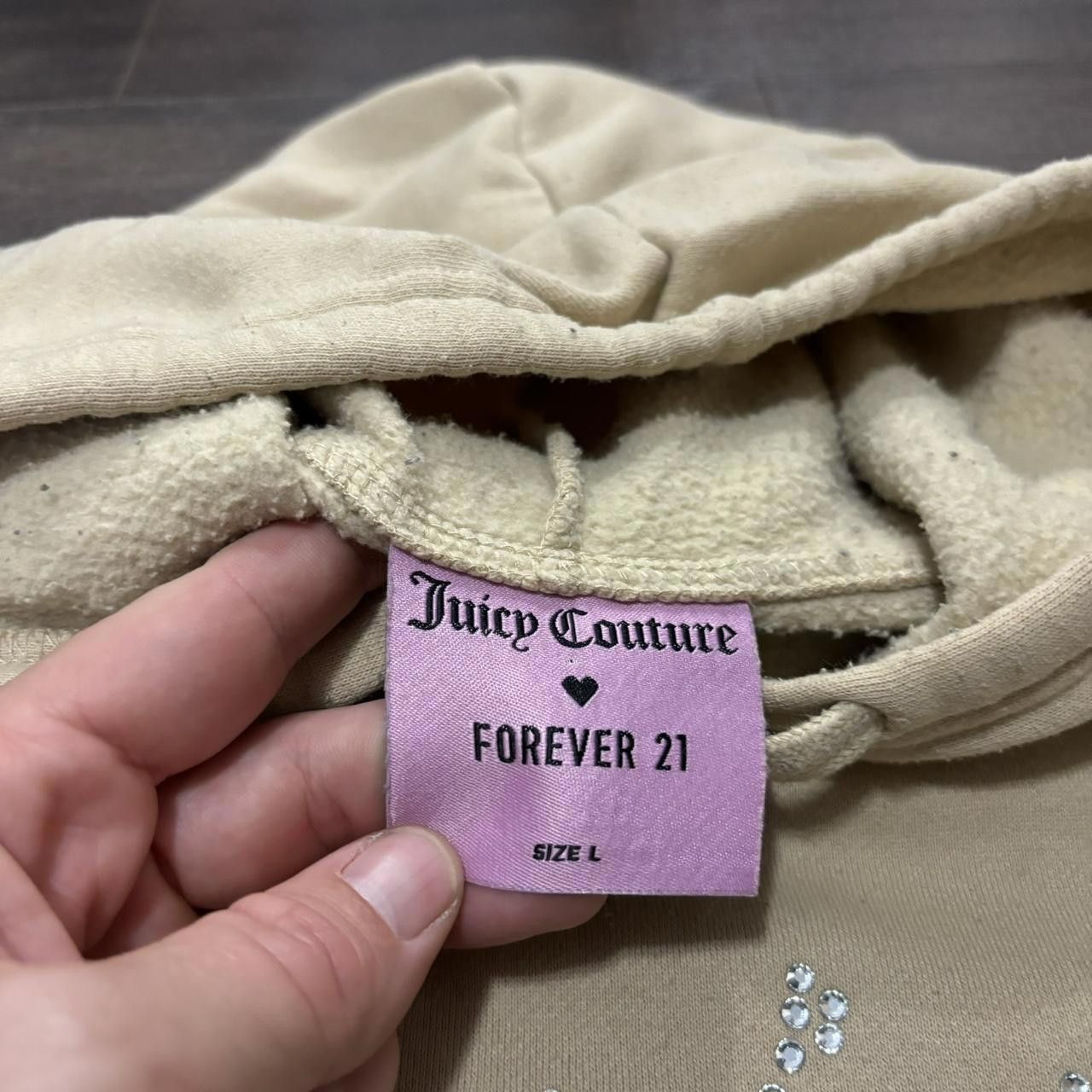 Juicy Couture Jeans Classic Juicy Couture Forever 21 Hoodie Large Size L / US 10 / IT 46 - 4 Thumbnail