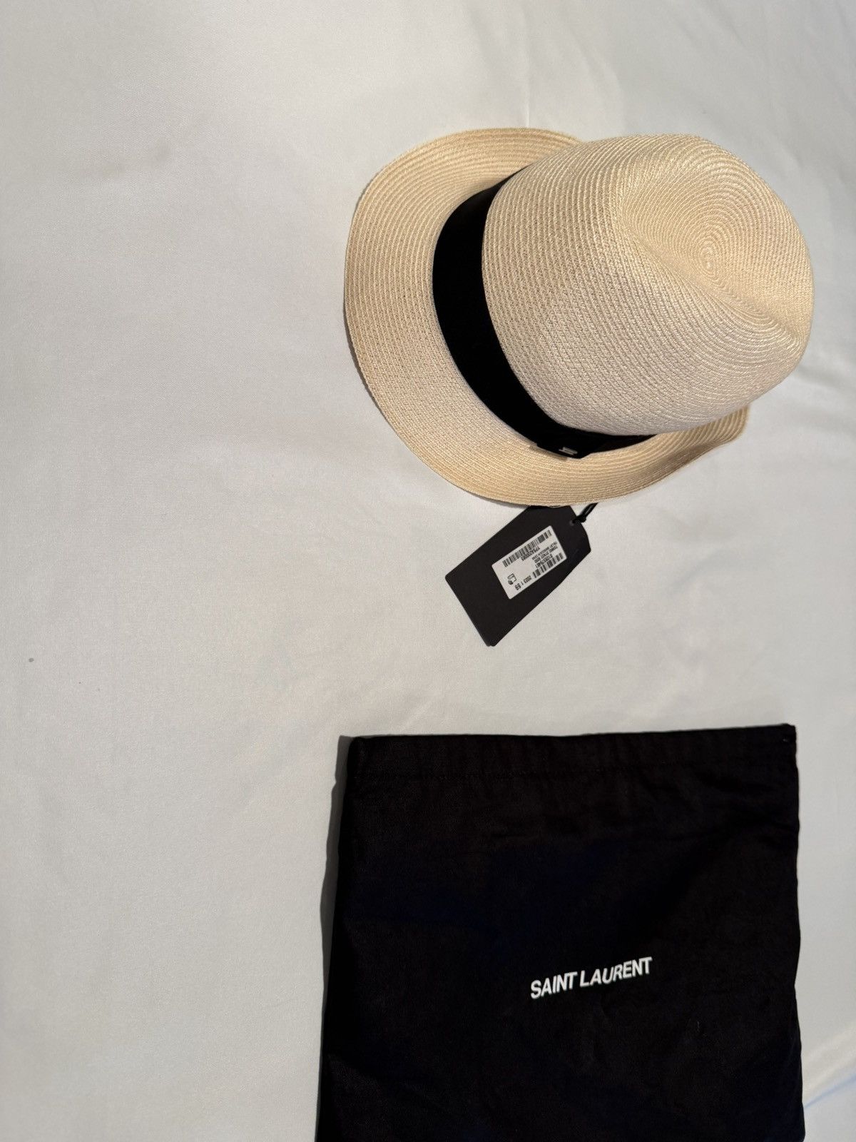 Saint Laurent Paris Saint Laurent straw hat. 59/L. $895 Size ONE SIZE - 4 Thumbnail