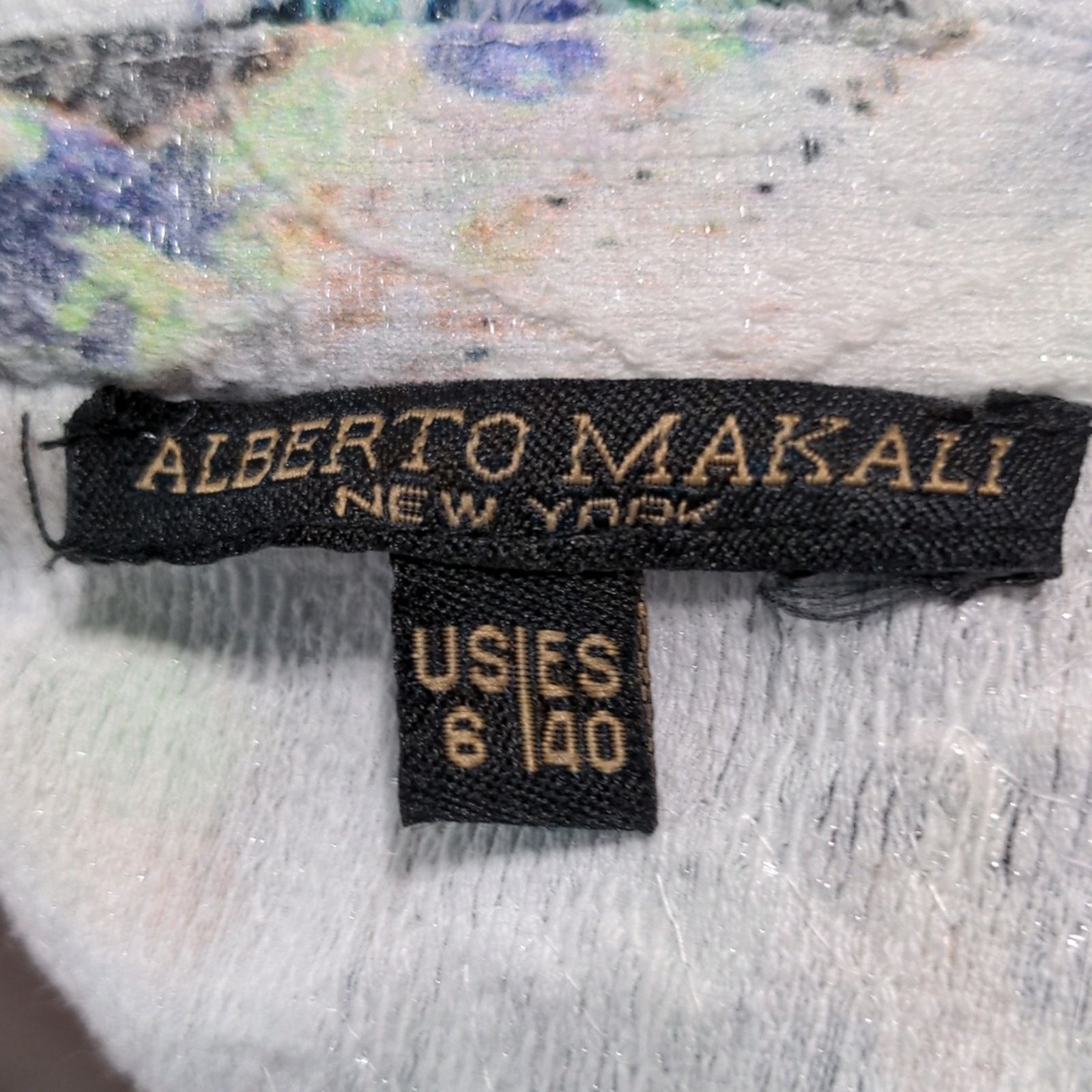 Other ALBERTO MAKALI Watercolor Sleeveless Vest Size 6 Size M / US 6-8 / IT 42-44 - 4 Thumbnail