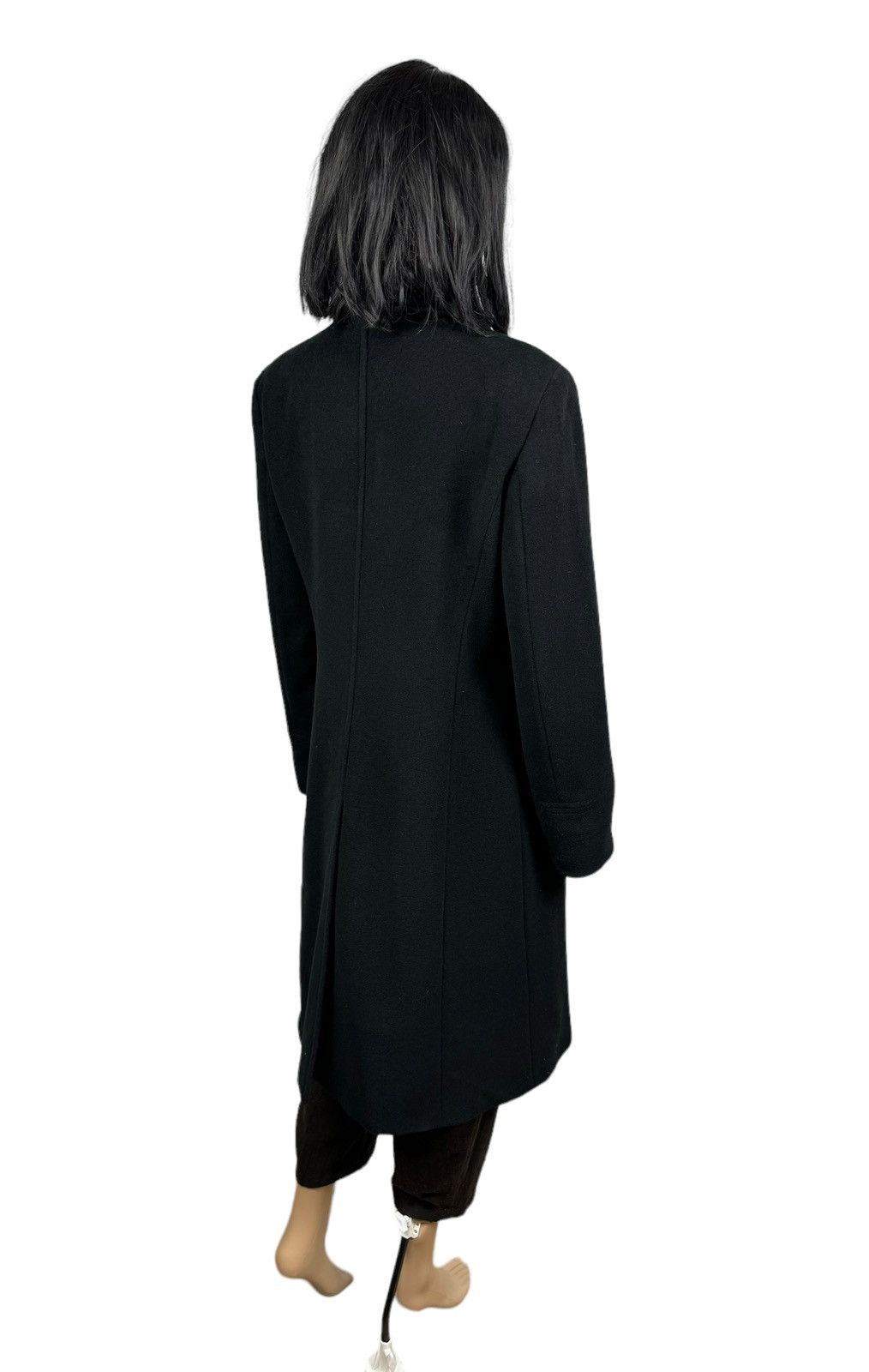MAX&Co. Max&Co Wool-Angora Zip Coat Leather Trim size IT44 US10 Size M / US 6-8 / IT 42-44 - 9 Thumbnail