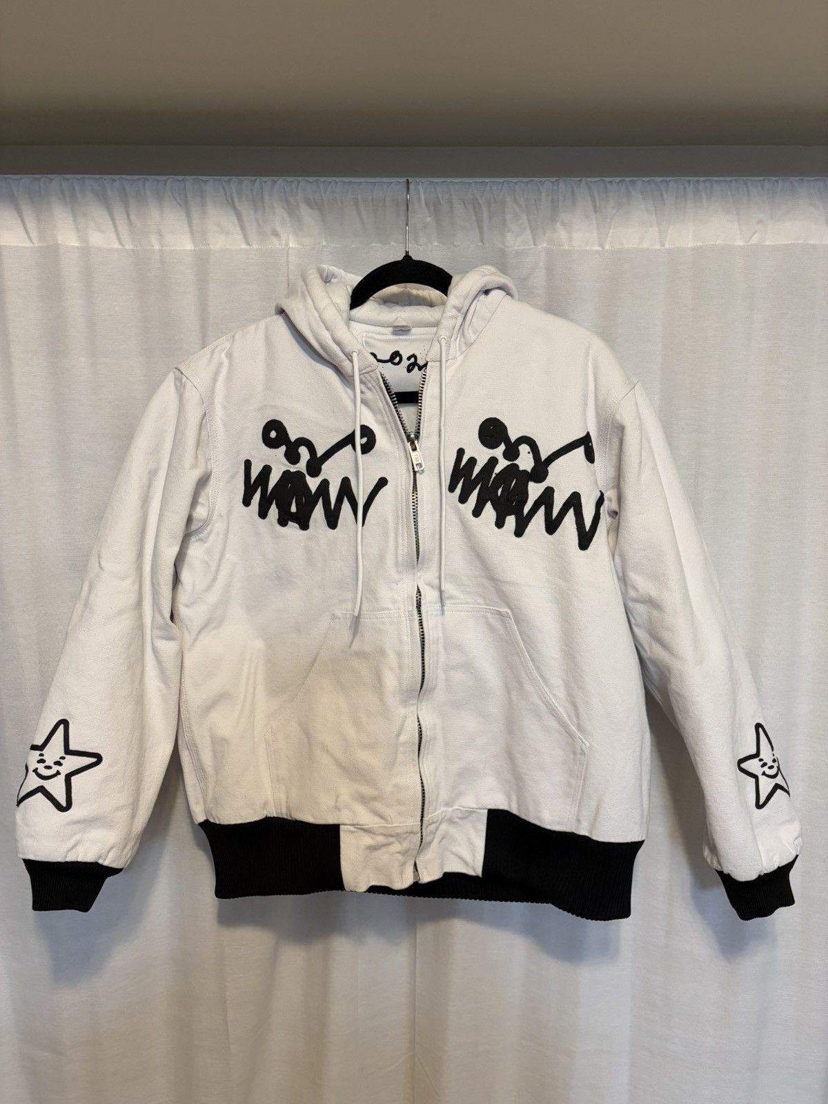 Asspizza Asspizza Puff Print Face Work Jacket Size US L / EU 52-54 / 3 - 1 Thumbnail