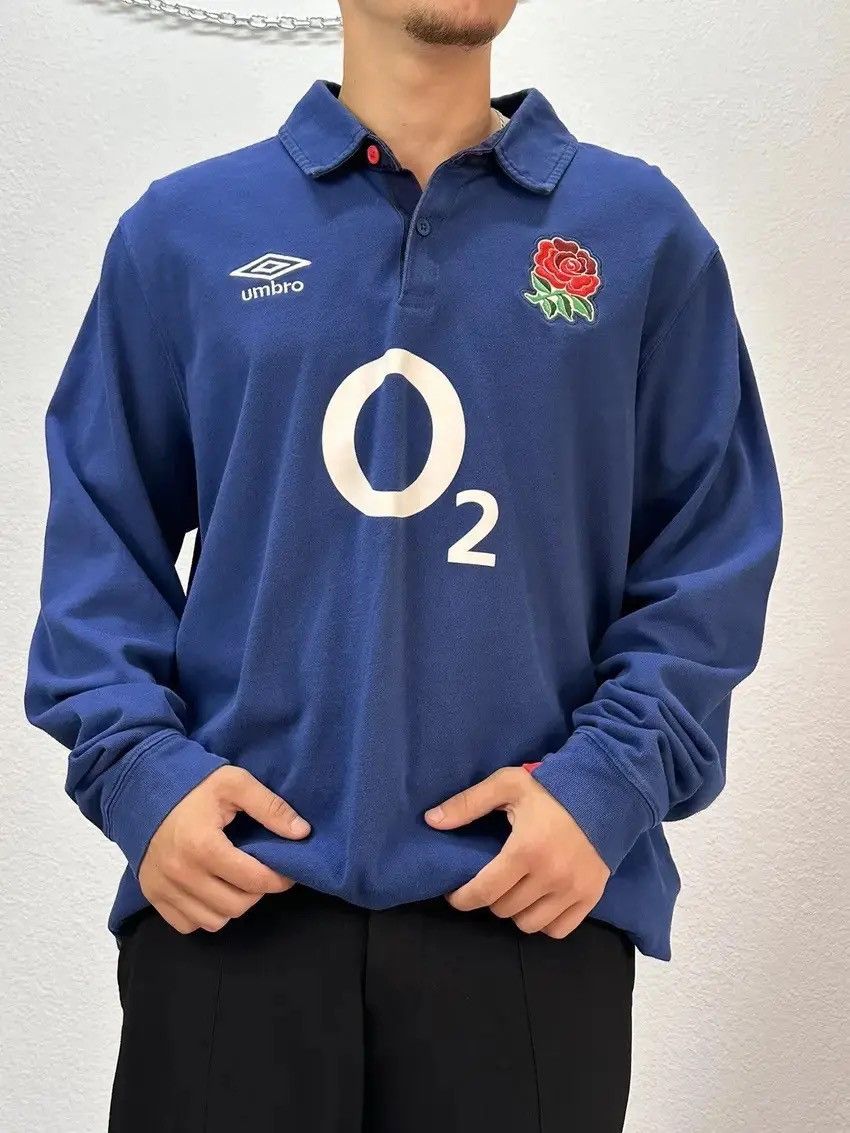 Japanese Brand × Vintage Vintage Long Regbi Umbro O2 faded streetstyle sk8 y2k Size US XXL / EU 58 / 5 - 2 Thumbnail