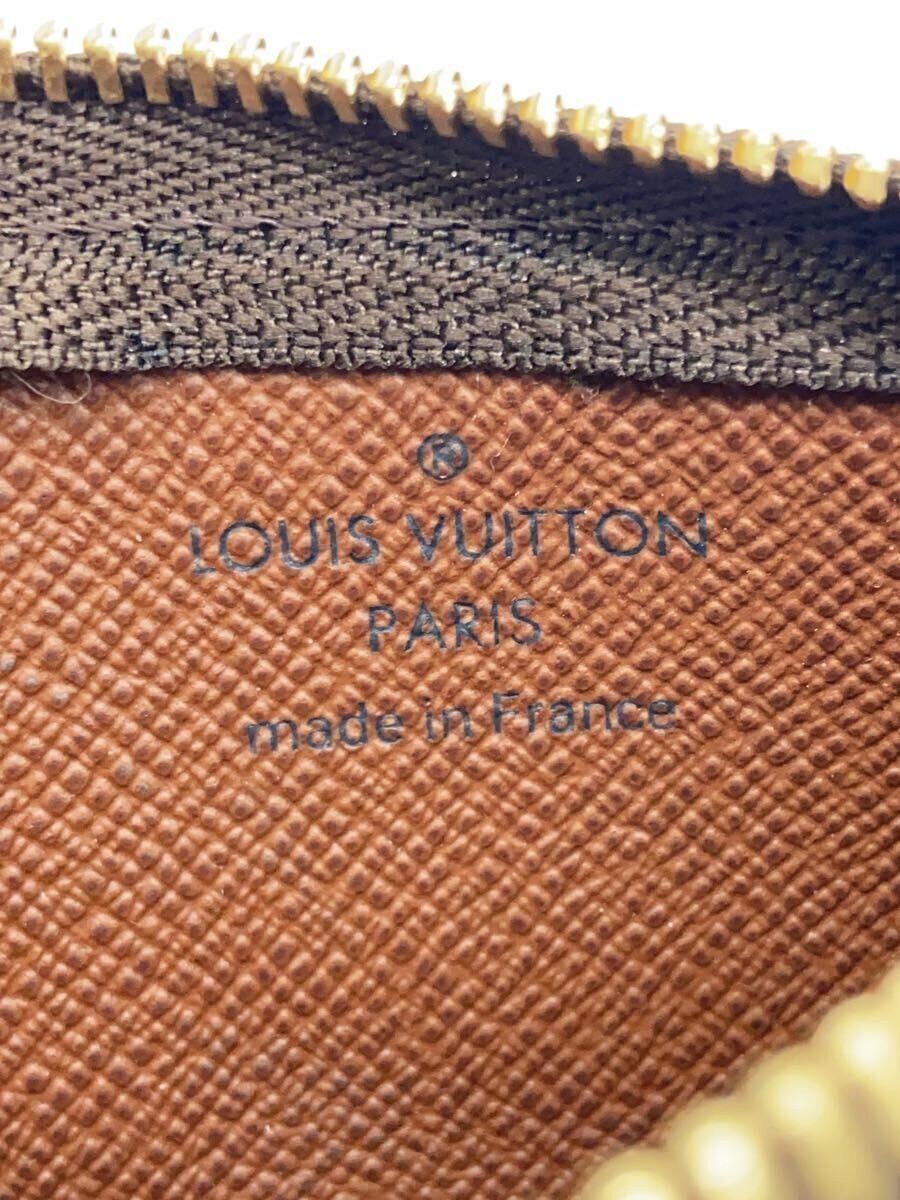 Louis Vuitton Louis Vuitton Monogram Pochette Clé Monogram Canvas Brown Size ONE SIZE - 3 Thumbnail