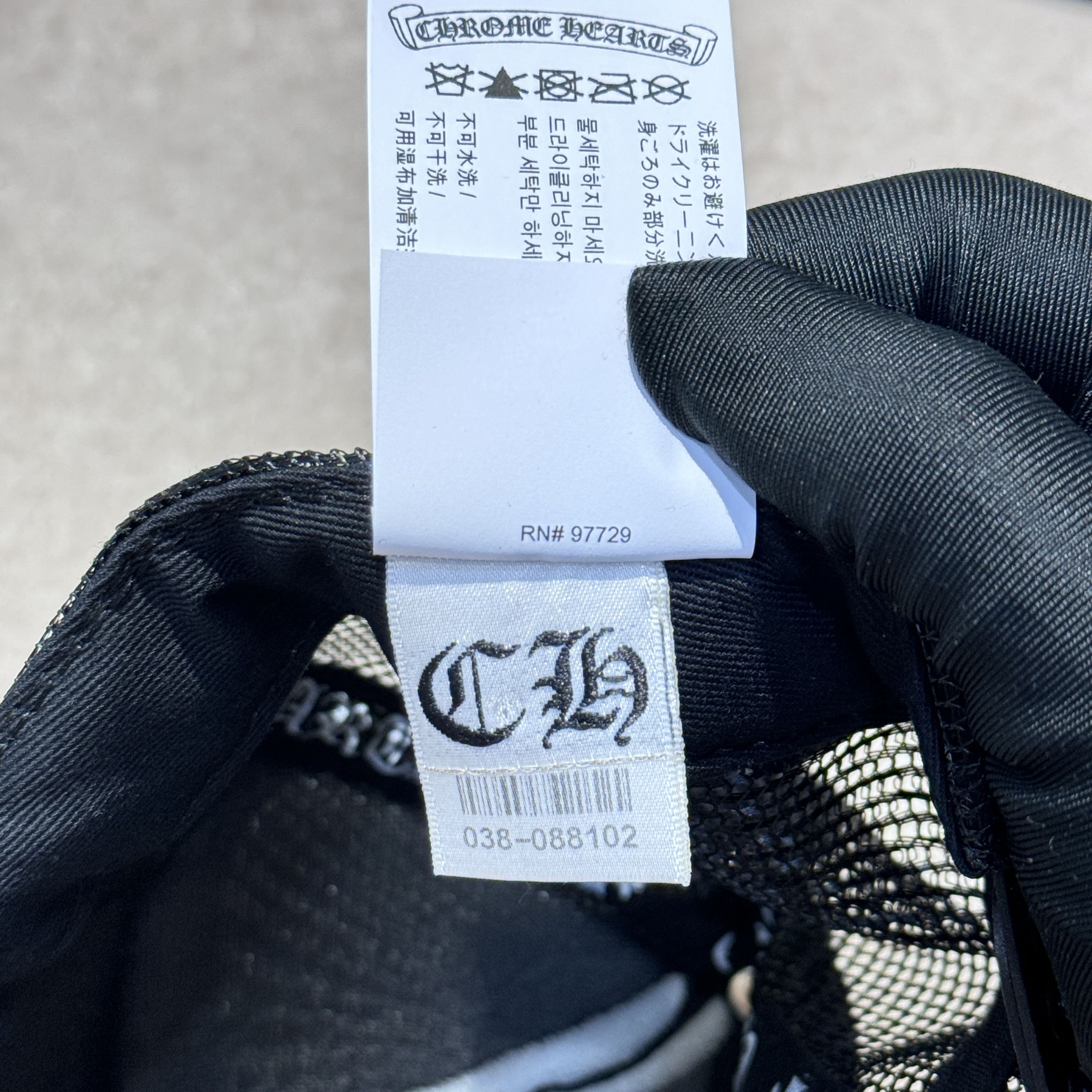 Chrome Hearts Chrome Hearts CH Hollywood trucket hat black Size ONE SIZE - 11 Thumbnail