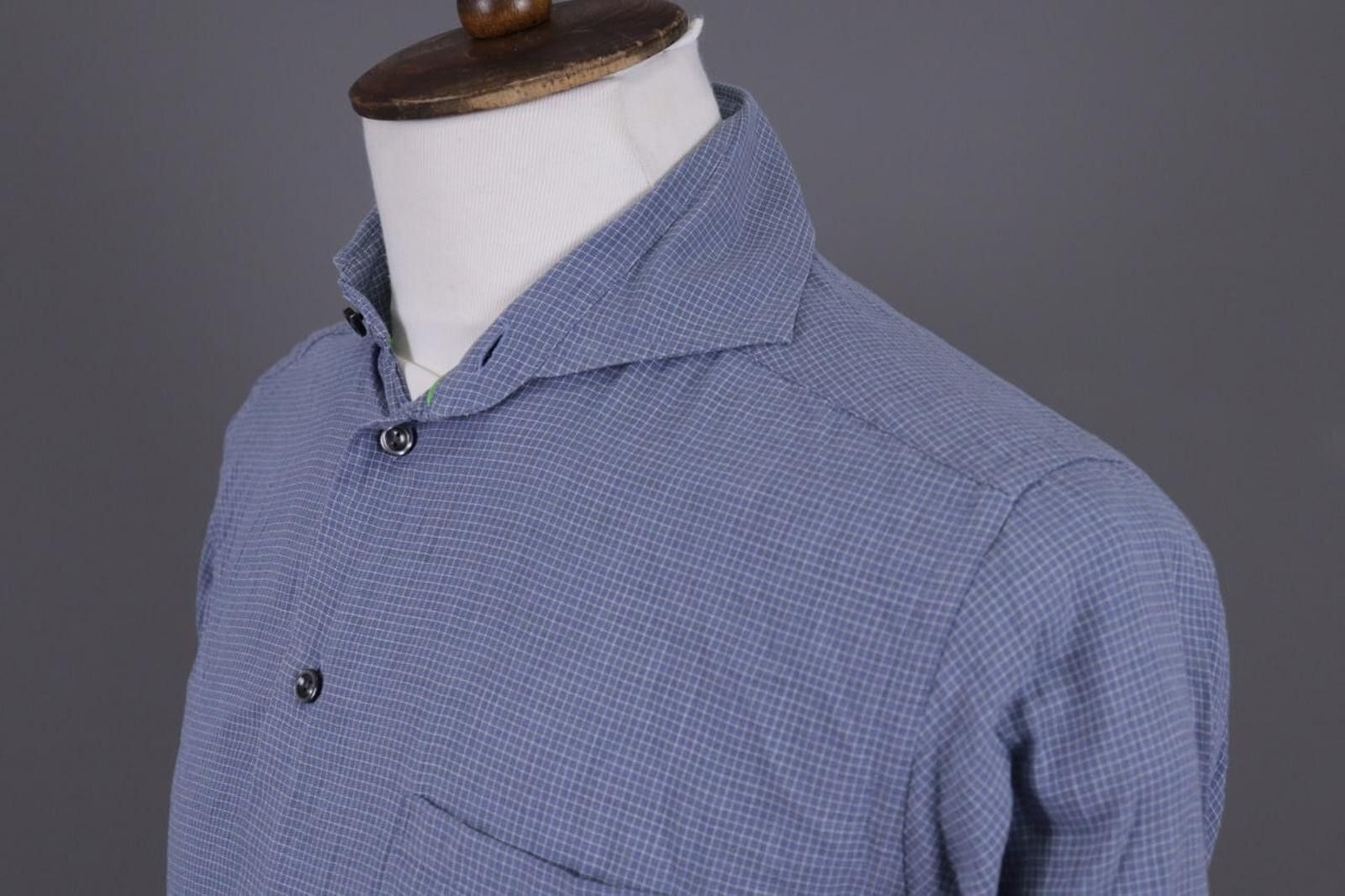 Eton Eton Slim Long Sleeve Button Down Shirt Size M Size US M / EU 48-50 / 2 - 11 Thumbnail