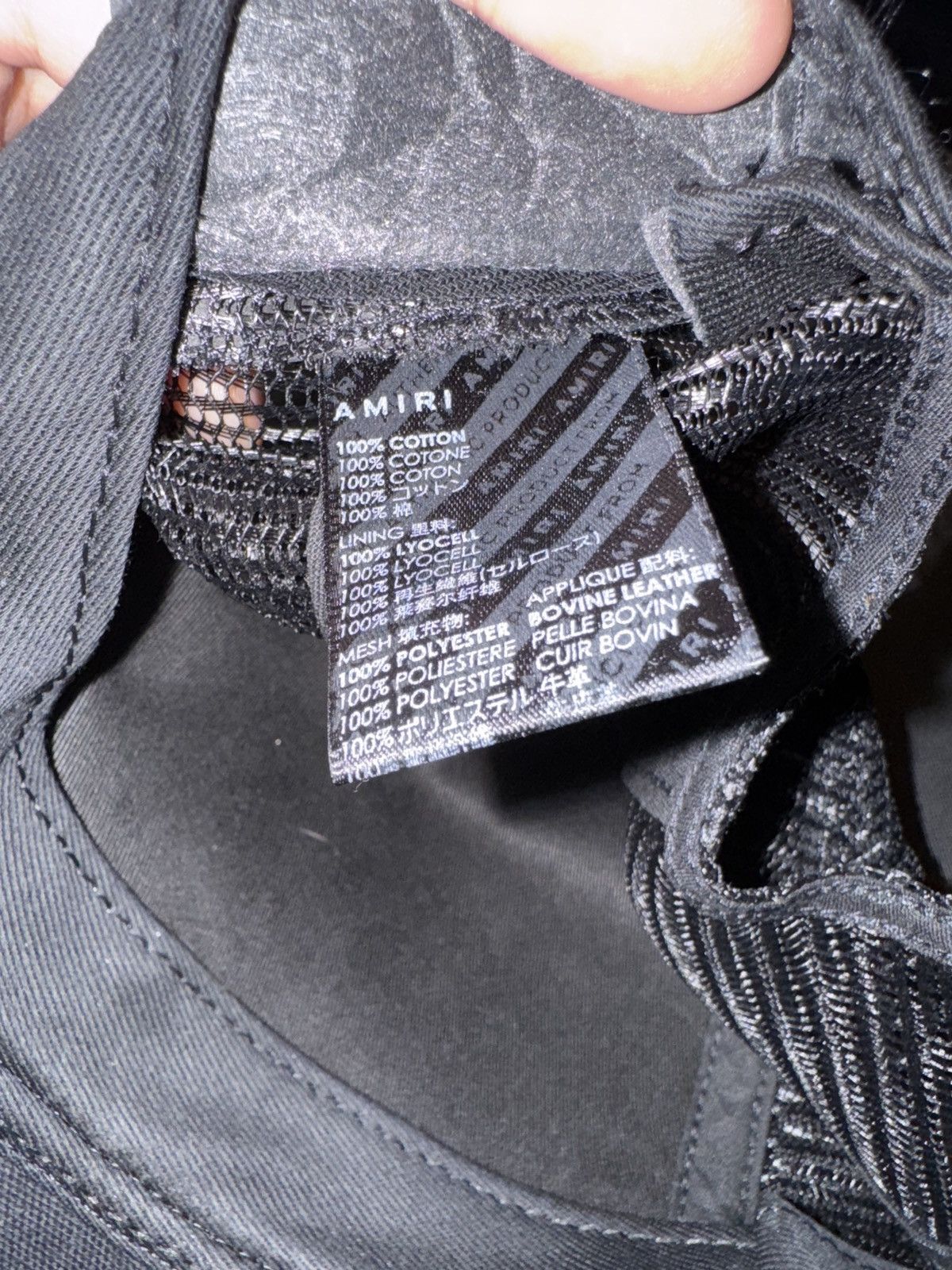 Amiri 3 Star Trucker Hat Size ONE SIZE - 7 Thumbnail