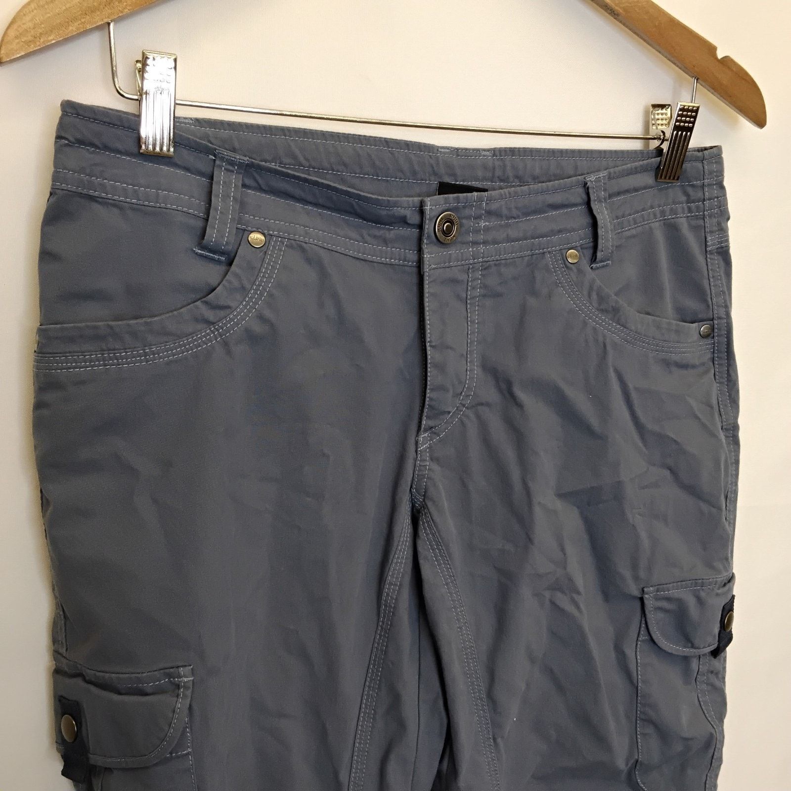 Kuhl Kuhl Legendary Pants Women's 8 Short 32"x29" Light Blue Size 30" / US 8 / IT 44 - 4 Thumbnail