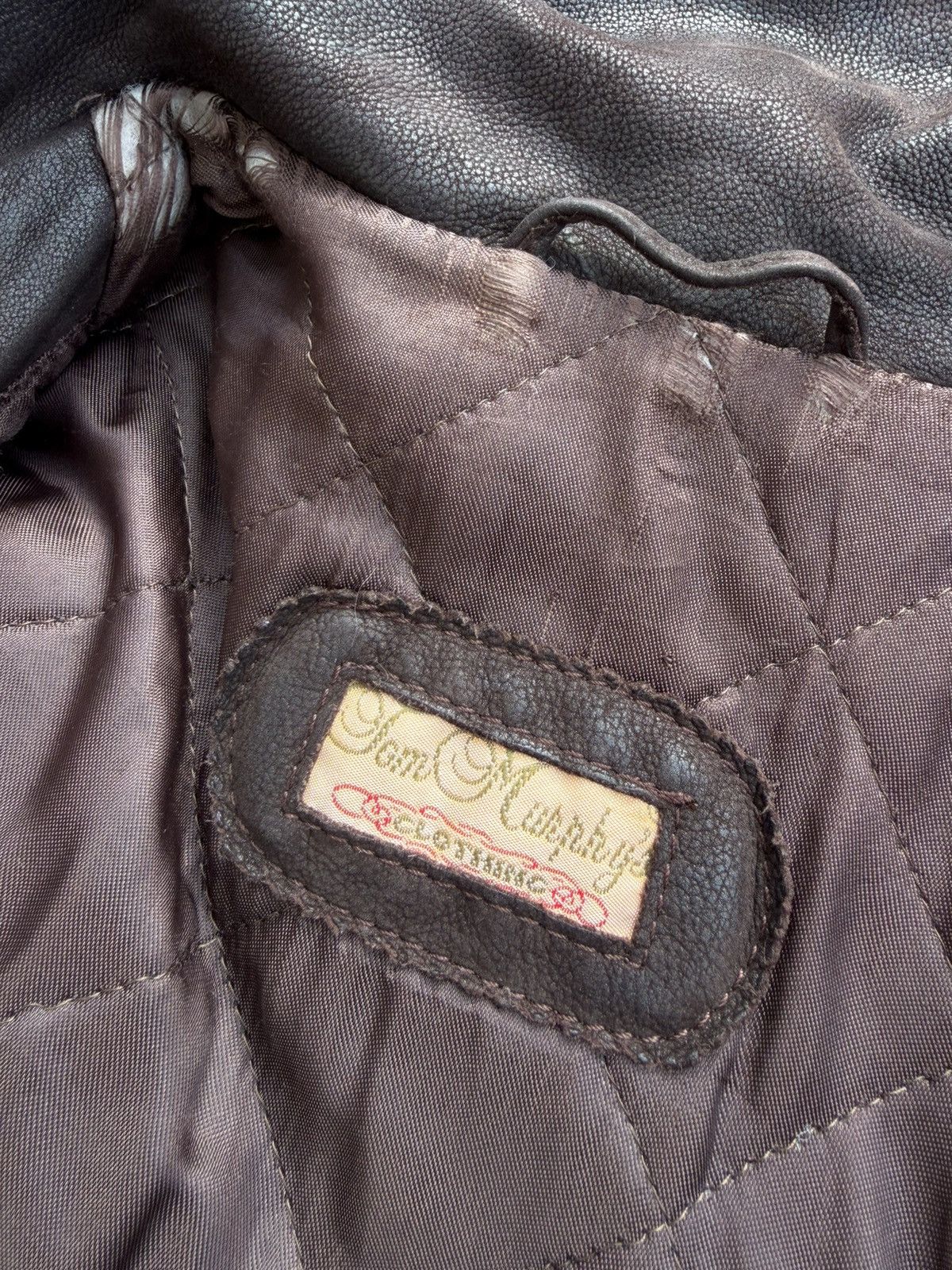 Other Vintage Tom Murphy’s Leather Jacket Size US L / EU 52-54 / 3 - 9 Thumbnail