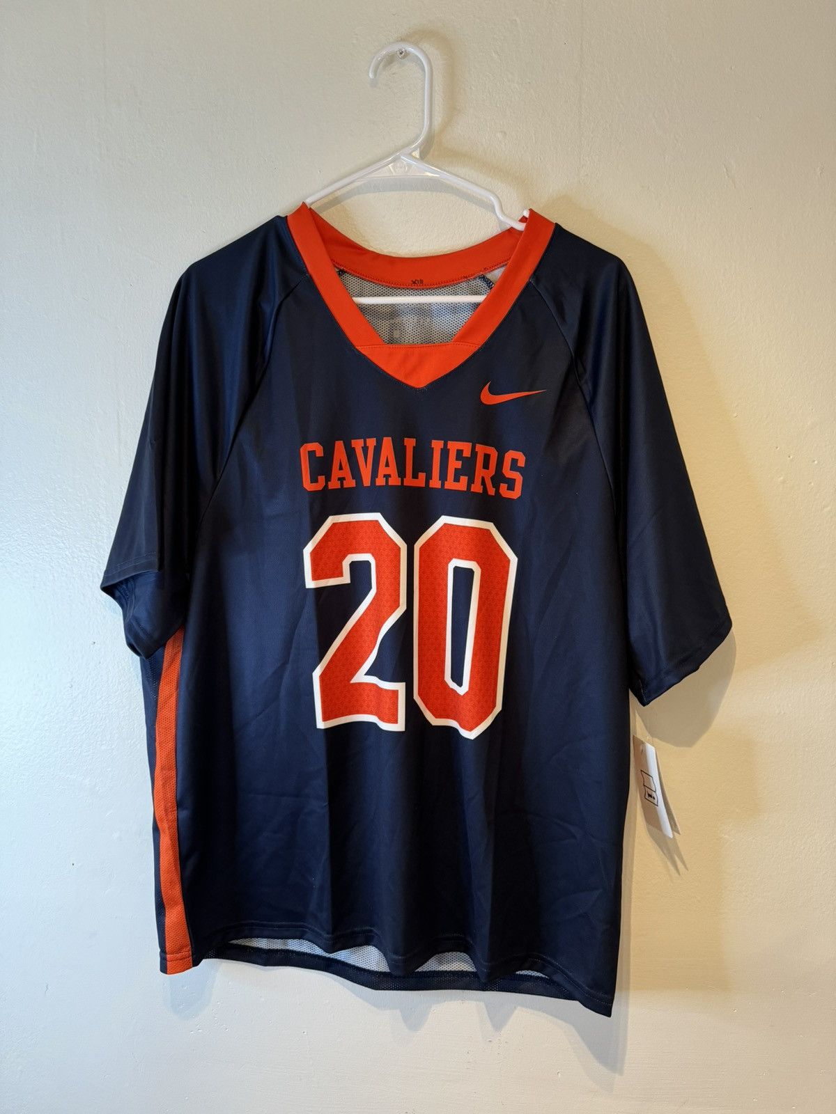 Nike Virginia Cavaliers Jersey Mens L Blue Nike Shirt Sample Size US L / EU 52-54 / 3 - 1 Thumbnail