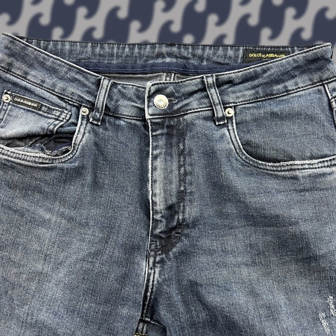 Dolce & Gabbana Dolce&Gabbana Jeans Womens 32x29 Blue Straight Mid Rise Denim Cotton 32 Regular Inseam 29 Vintage: No Womens Jeans Country of Origin: Italy 90s? Size 24" / US 00 / IT 34 - 1 Thumbnail
