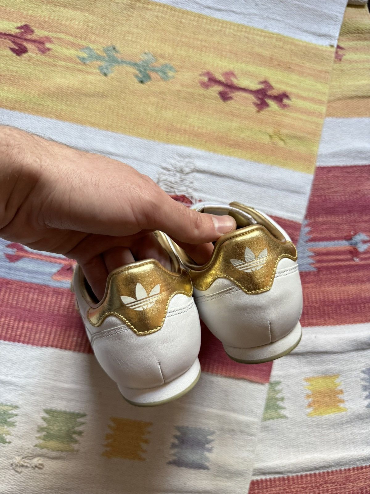 Vintage Vintage 00’s Midiru y2k Japanese Low Leather Sneakers Size US 9 / IT 39 - 5 Thumbnail