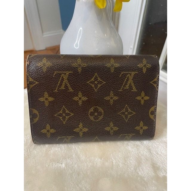 Louis Vuitton Louis Vuitton Monogram Porte Tresor Etui Papiers Trifold Wal Size ONE SIZE - 2 Thumbnail