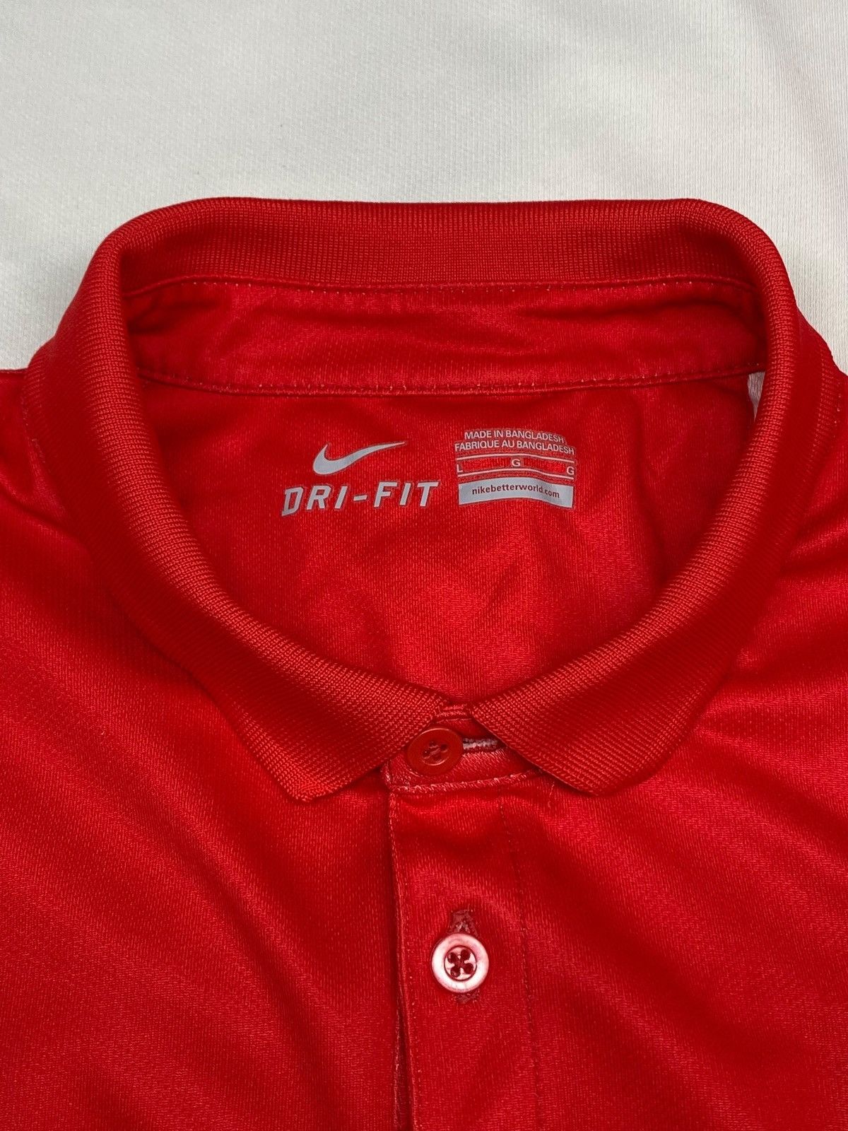 Nike Nike AS Monaco 2014 2015 Home Football Shirt Soccer Jersey Size US L / EU 52-54 / 3 - 15 Thumbnail
