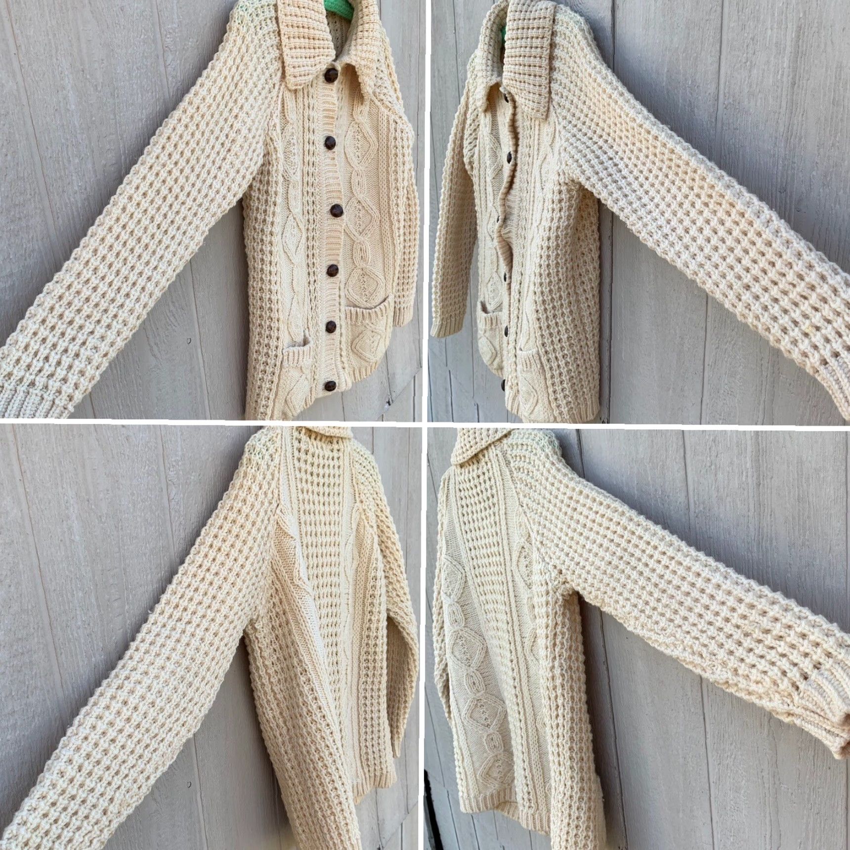 Gap VINTAGE Purple Heather hand loomed sweater Gap of Dunloe Industries 42 Size M / US 6-8 / IT 42-44 - 2 Thumbnail