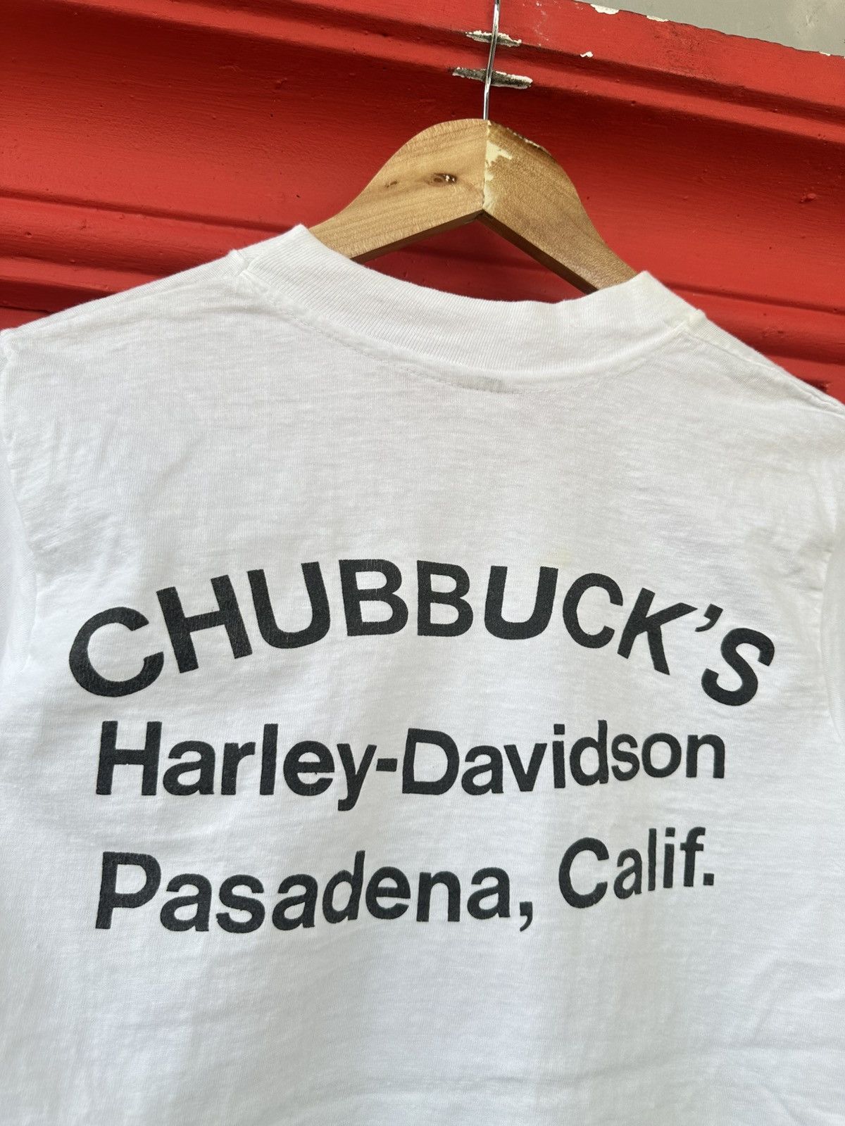 Harley Davidson Rare Vintage 70s Harley Davidson Chubbuck’s Tee Size US S / EU 44-46 / 1 - 4 Thumbnail