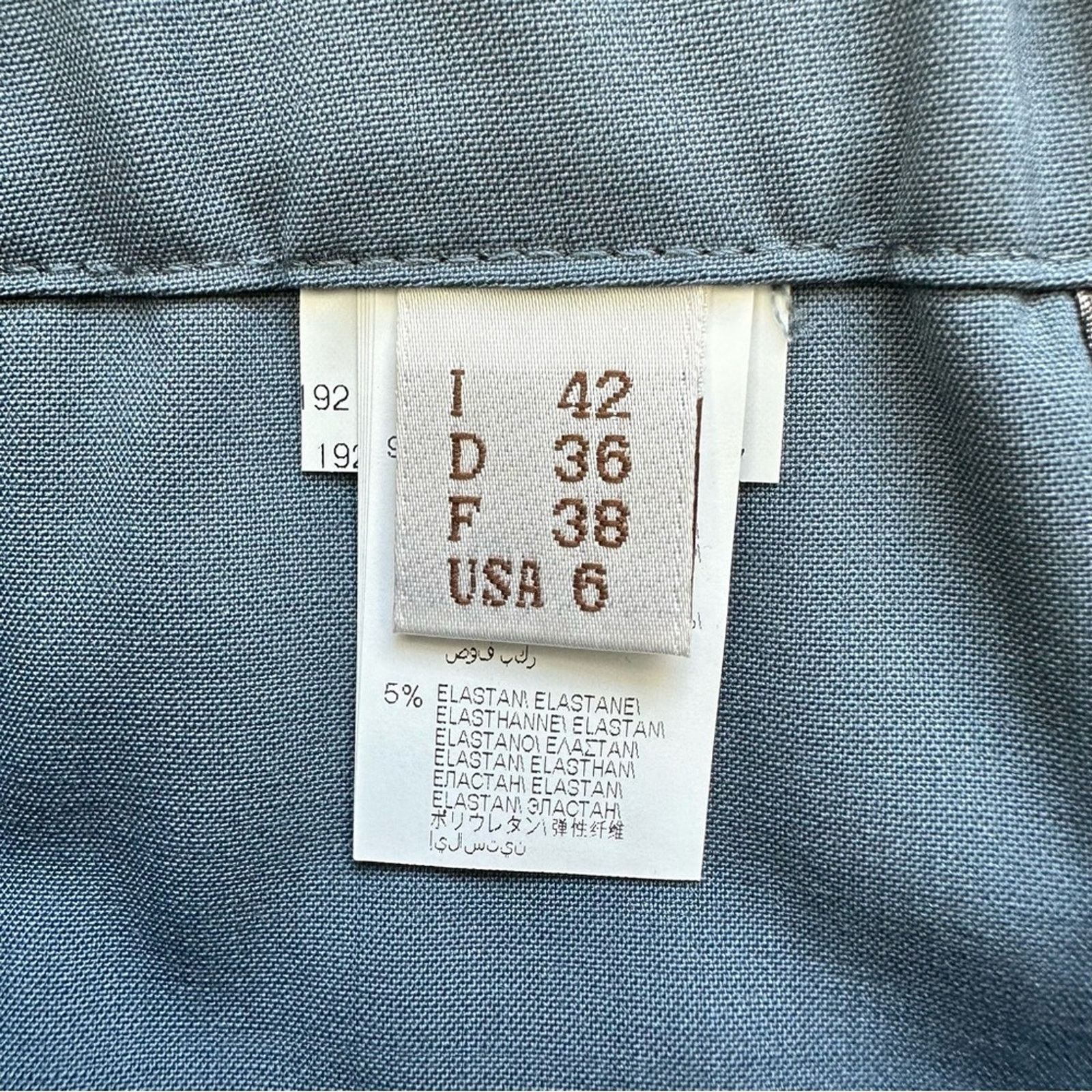Brunello Cucinelli Brunello Cucinelli women navy pants size 6 US Retail 2250$ Size 28" / US 6 / IT 42 - 9 Thumbnail
