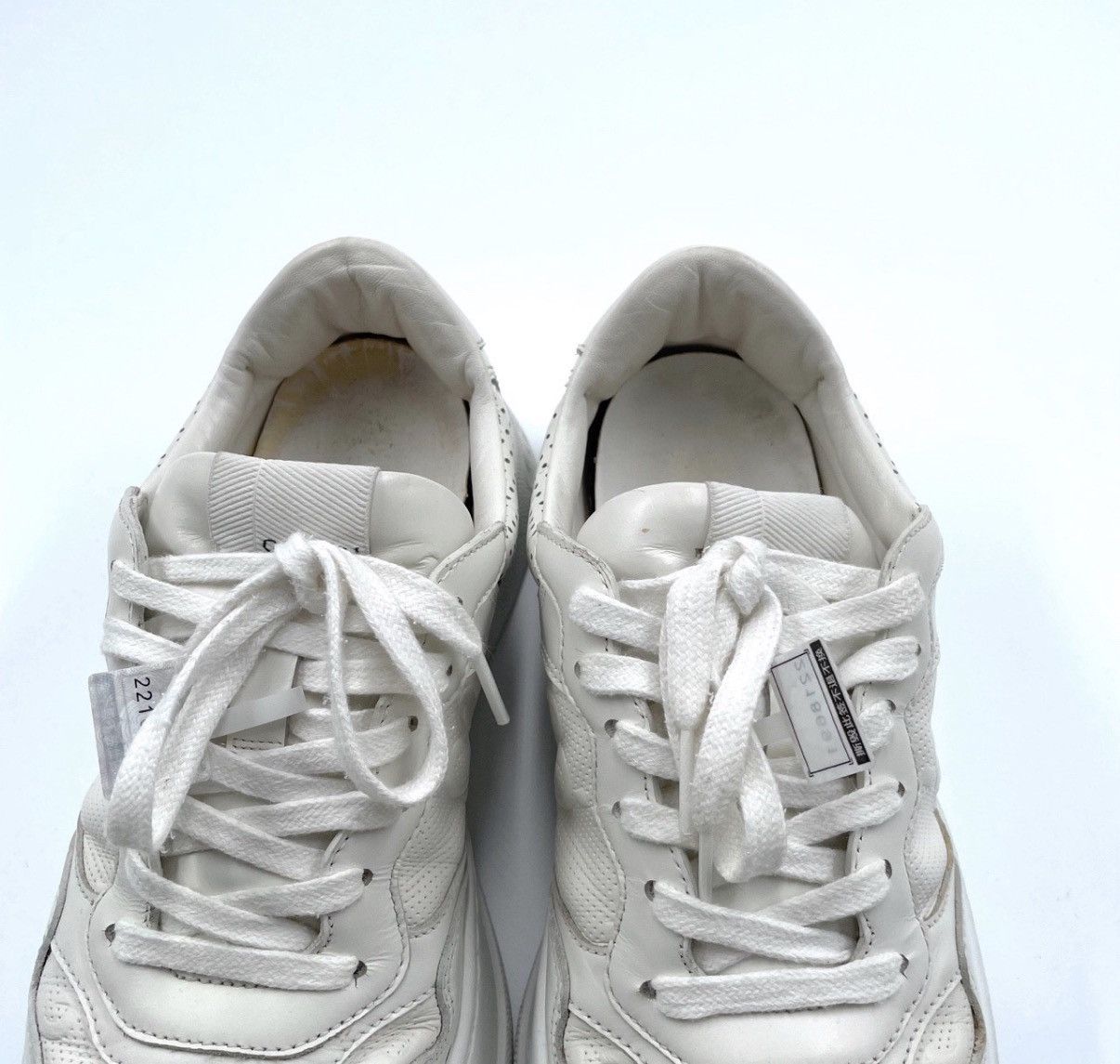 Gucci Gucci/White GG Embossed Cookie Sneakers K12 Size US 8.5 / IT 38.5 - 4 Thumbnail