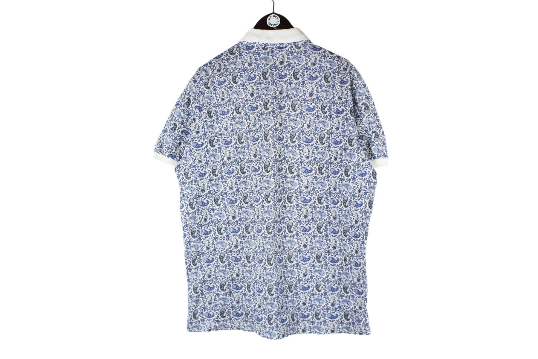 Etro Etro Polo T-Shirt XXLarge Size US XXL / EU 58 / 5 - 2 Thumbnail