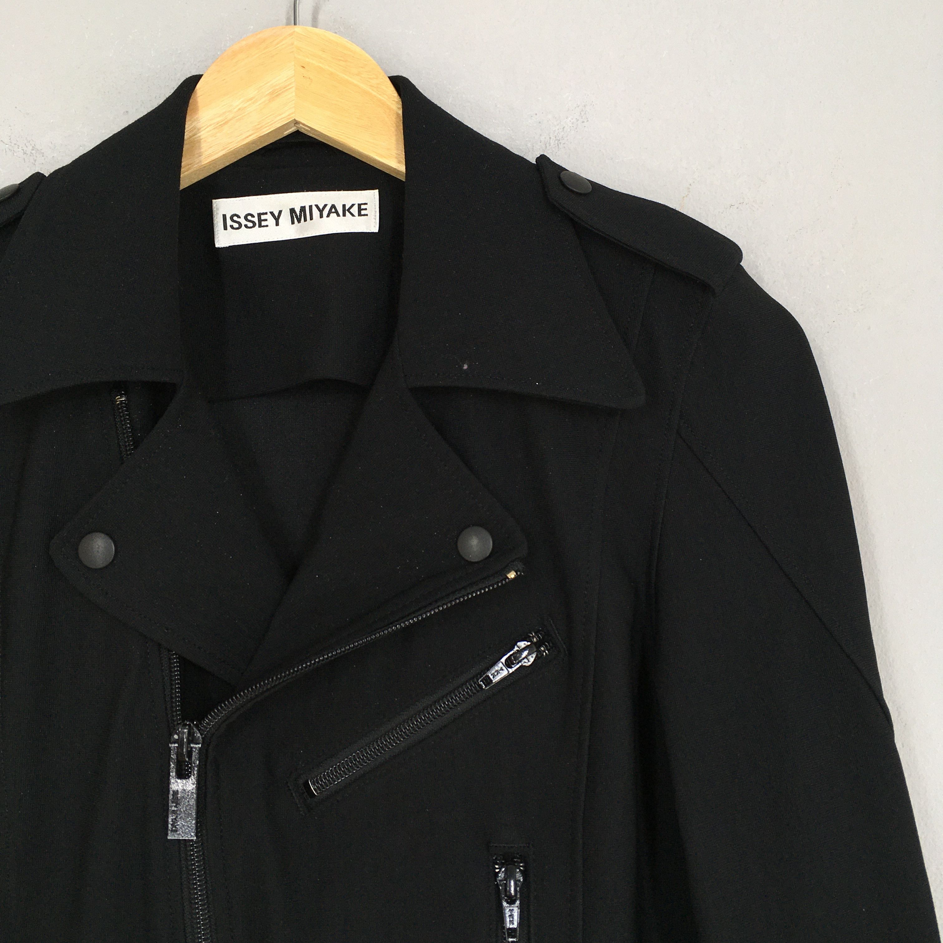 Issey Miyake Vintage Issey Miyake Double Collar Punk Jacket Small Size US S / EU 44-46 / 1 - 2 Thumbnail
