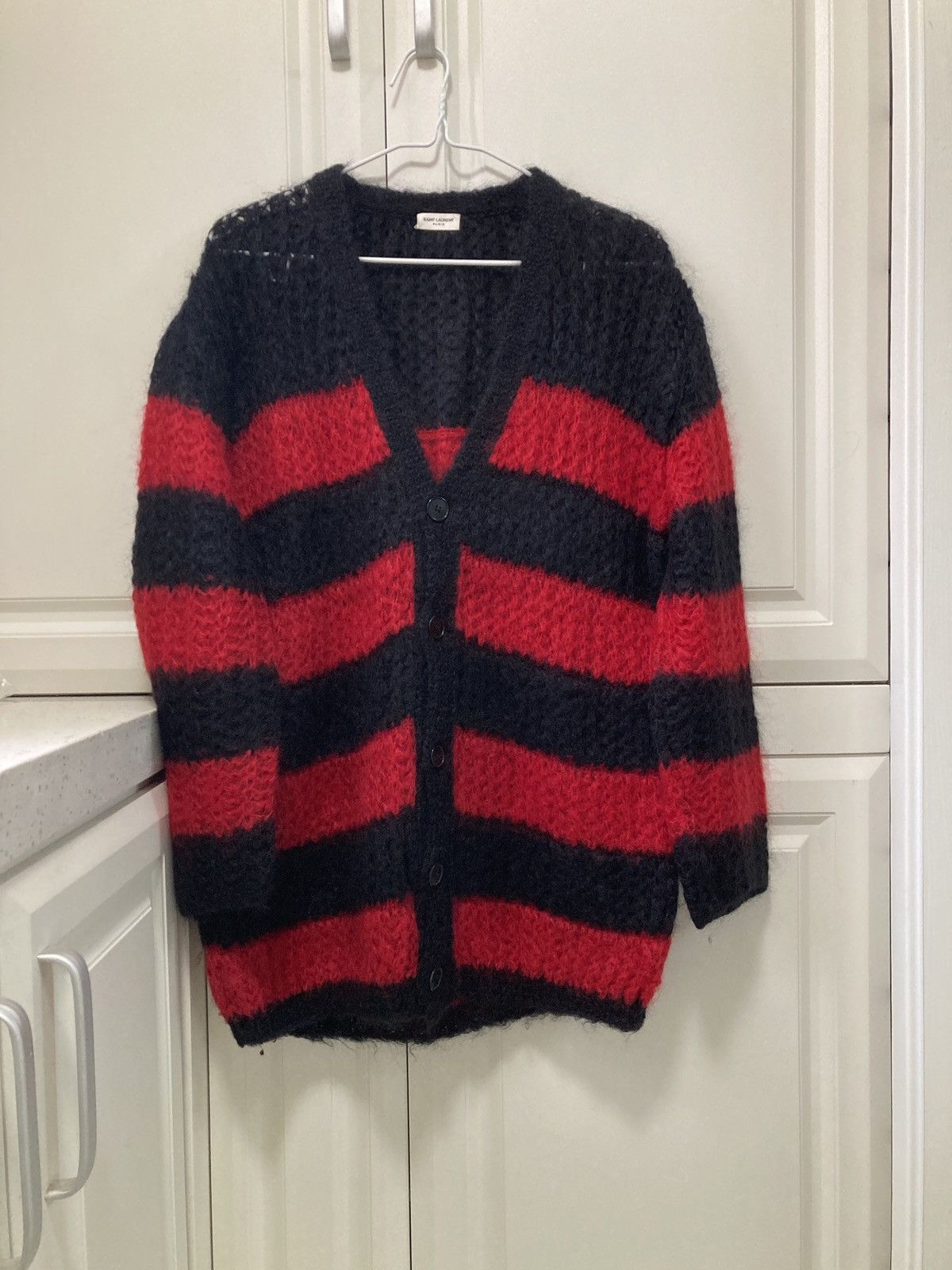 Saint Laurent Paris SAINT LAURENT PARIS BY HEDI SLIMANE 13AW/FW RUNWAY CARDIGAN Size US S / EU 44-46 / 1 - 3 Thumbnail