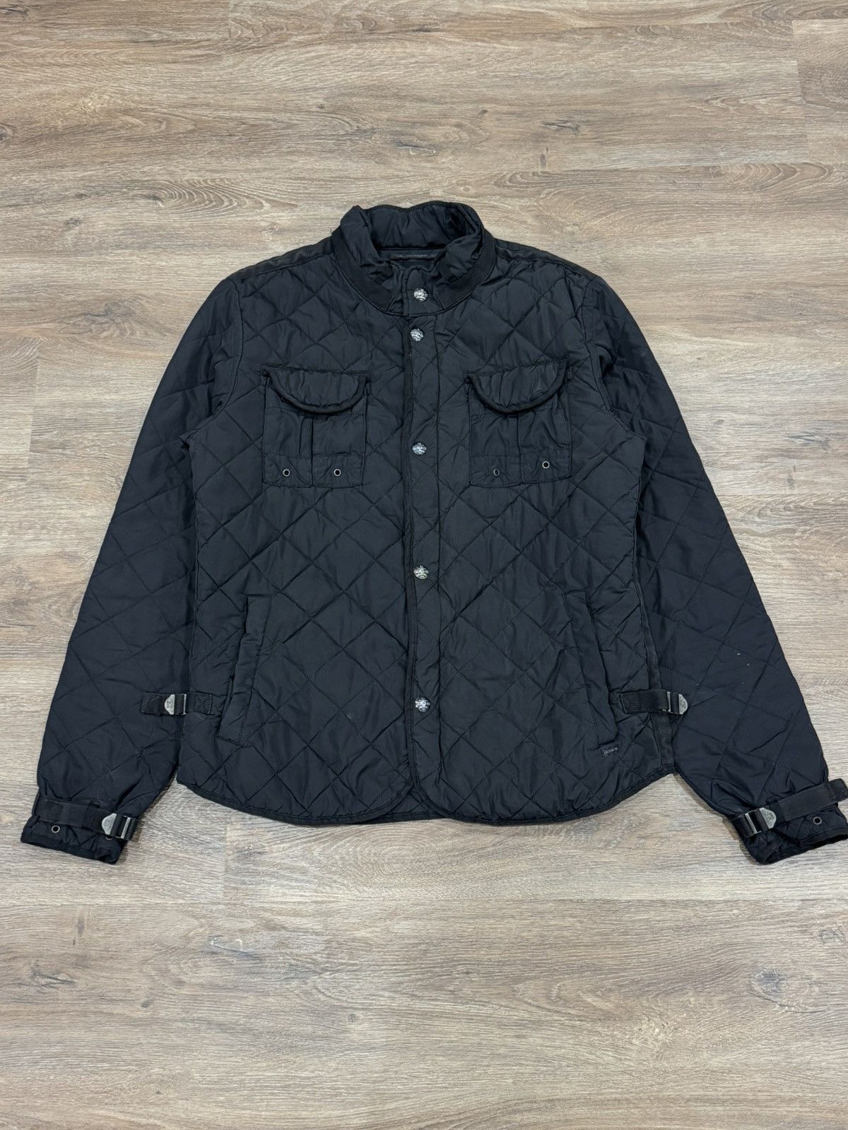 Scotch & Soda Scotch & Soda Military Diamond Quilted Jacket Size US M / EU 48-50 / 2 - 1 Thumbnail