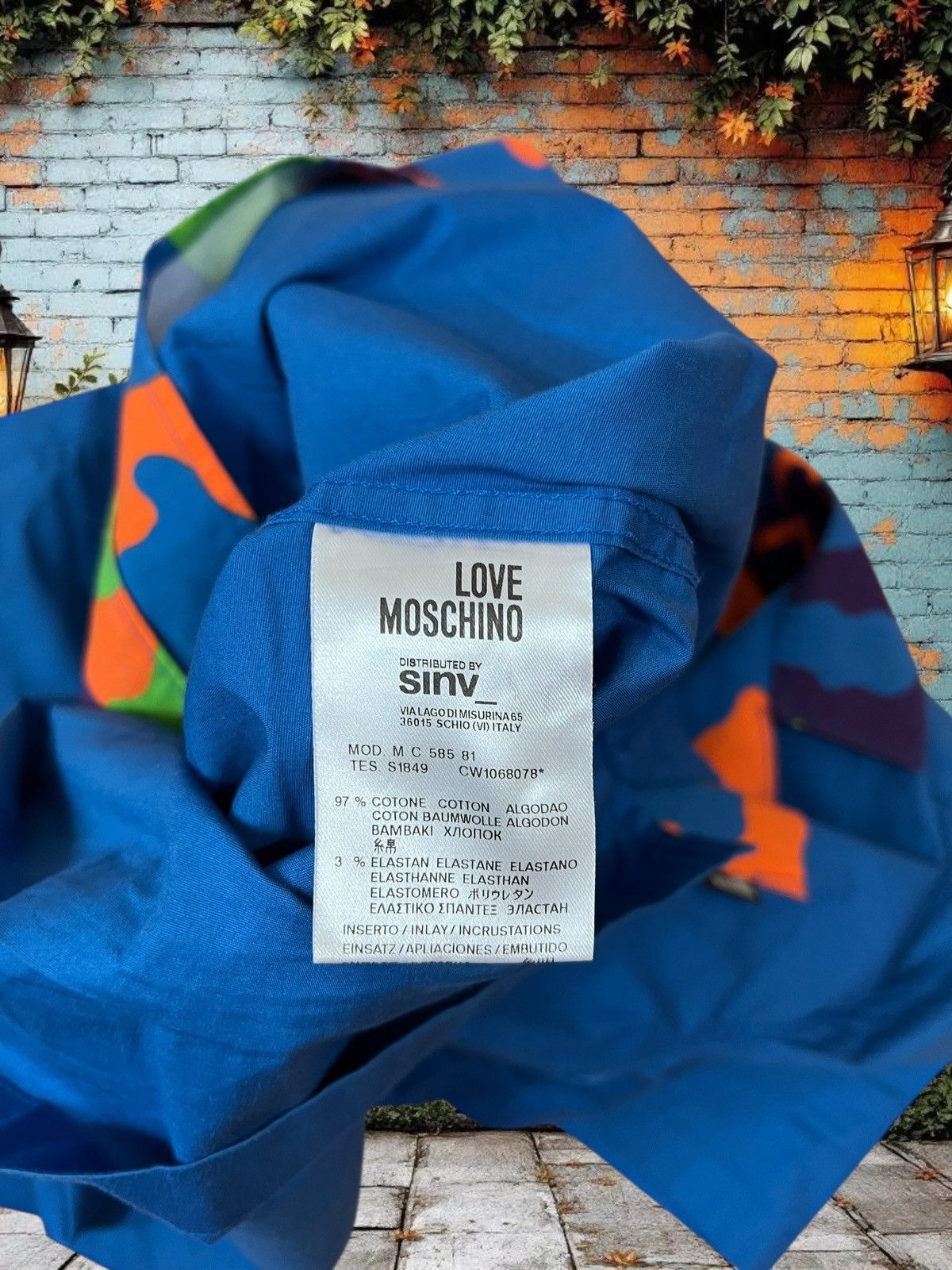 Moschino Love Moschino short sleeve shirt size M Size US M / EU 48-50 / 2 - 7 Thumbnail