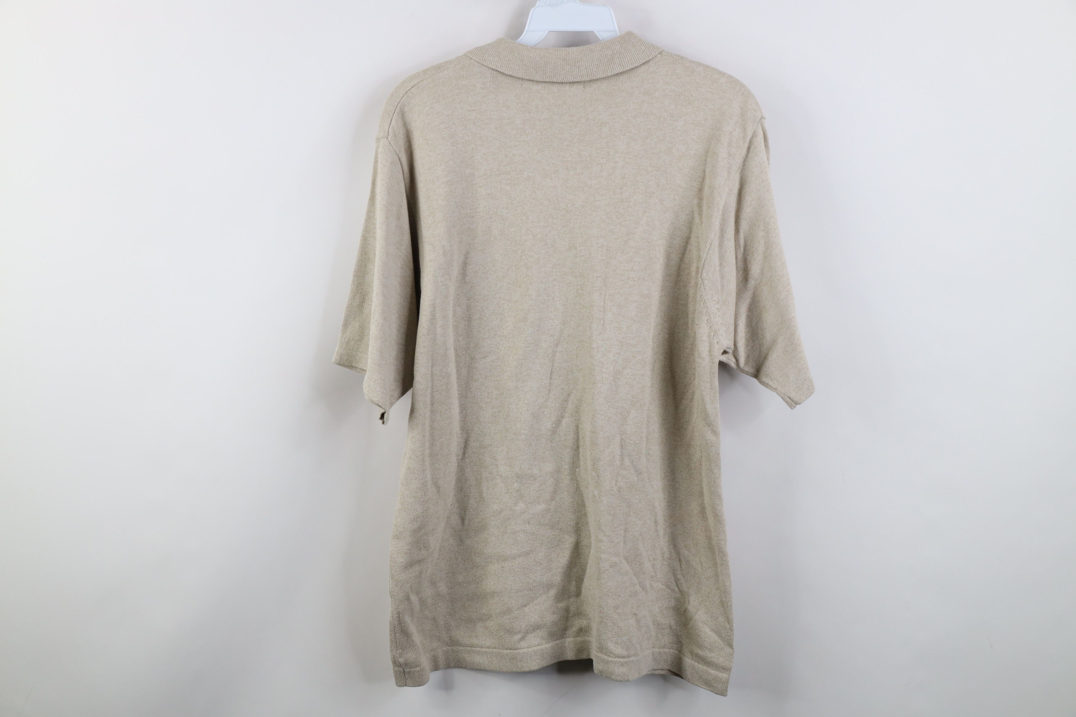 Vintage Vintage 90s Streetwear Knit Short Sleeve Collared Polo Shirt Size US M / EU 48-50 / 2 - 8 Thumbnail