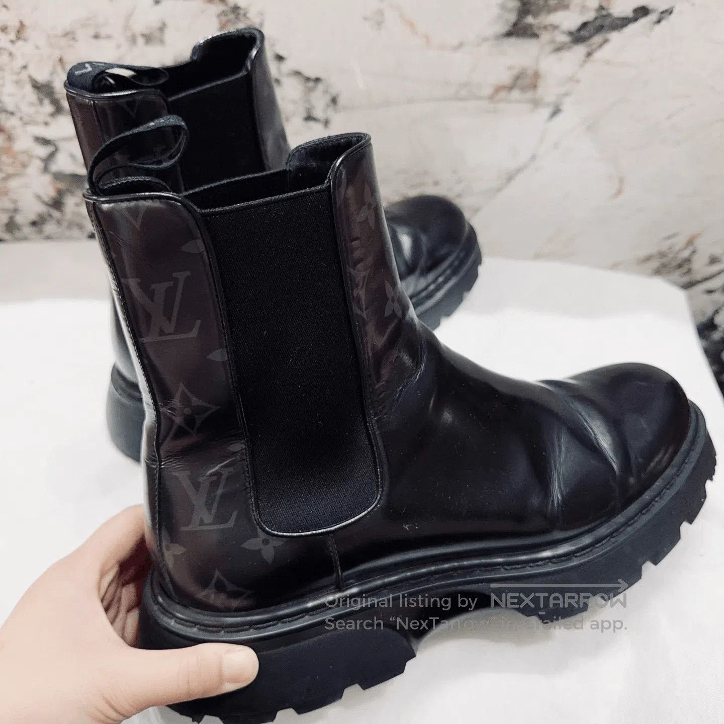Louis Vuitton Louis Vuitton Monogram Ankle Boots. Size US 7.5 / EU 40-41 - 5 Thumbnail