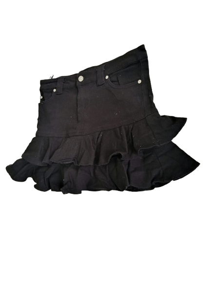 Japanese Brand Jouer Aux Echecs Mini Skirt Nice Style Size 30" / US 8 / IT 44 - 5 Thumbnail