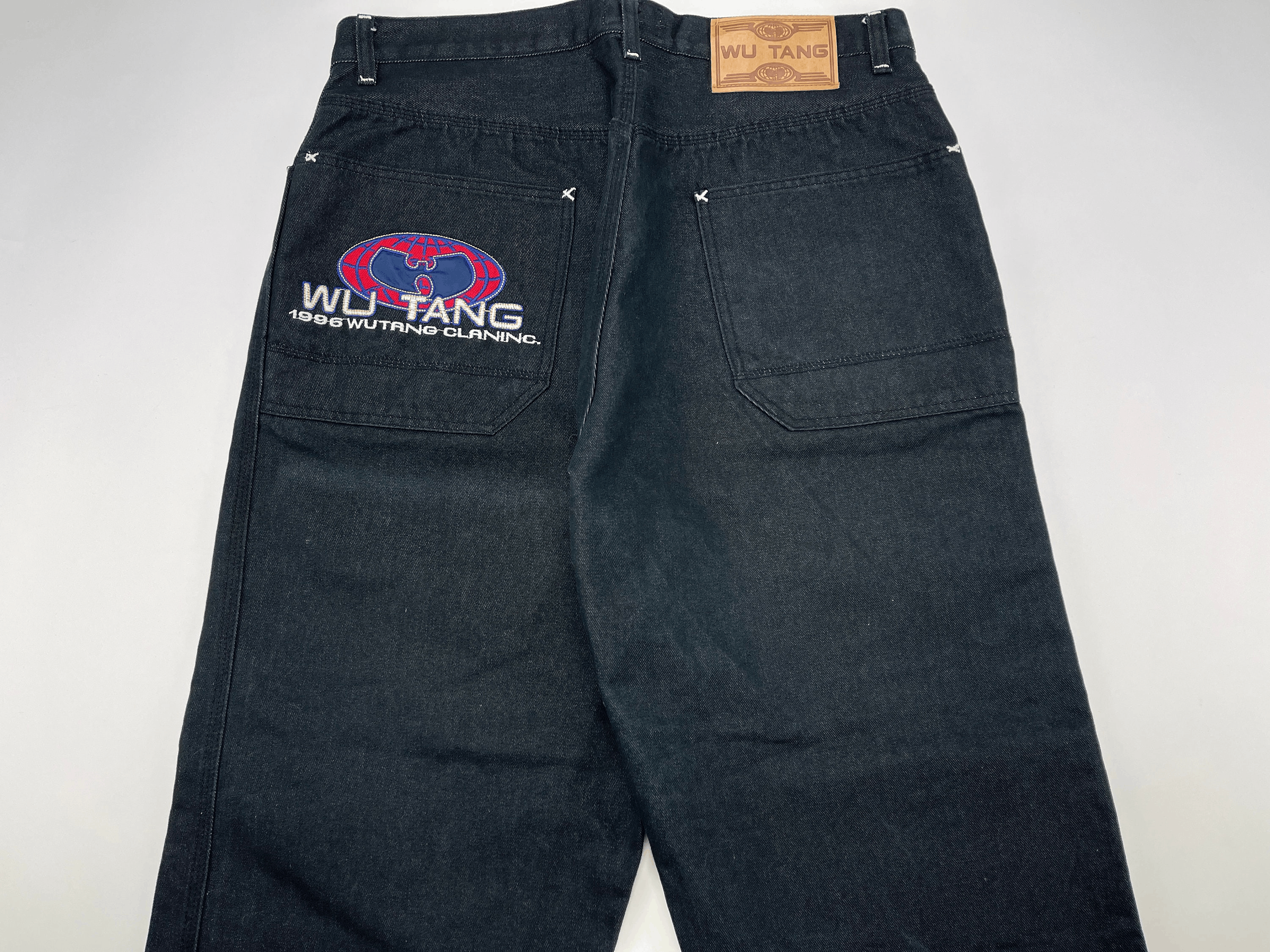 Wu-Tang Clan WU WEAR jeans, vintage hip hop baggy, 90s Wu-Tang Clan W 36 Size US 36 / EU 52 - 9 Thumbnail