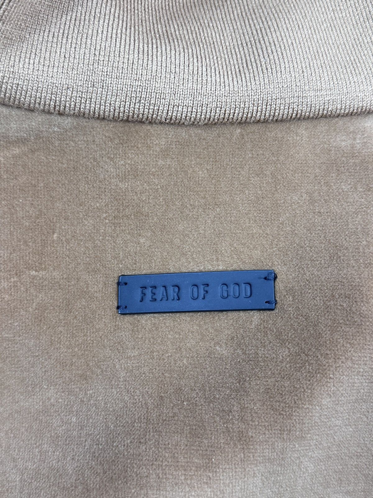 Fear of God VELVET ZIP UP OVERSIZED JACKET Size US S / EU 44-46 / 1 - 5 Thumbnail