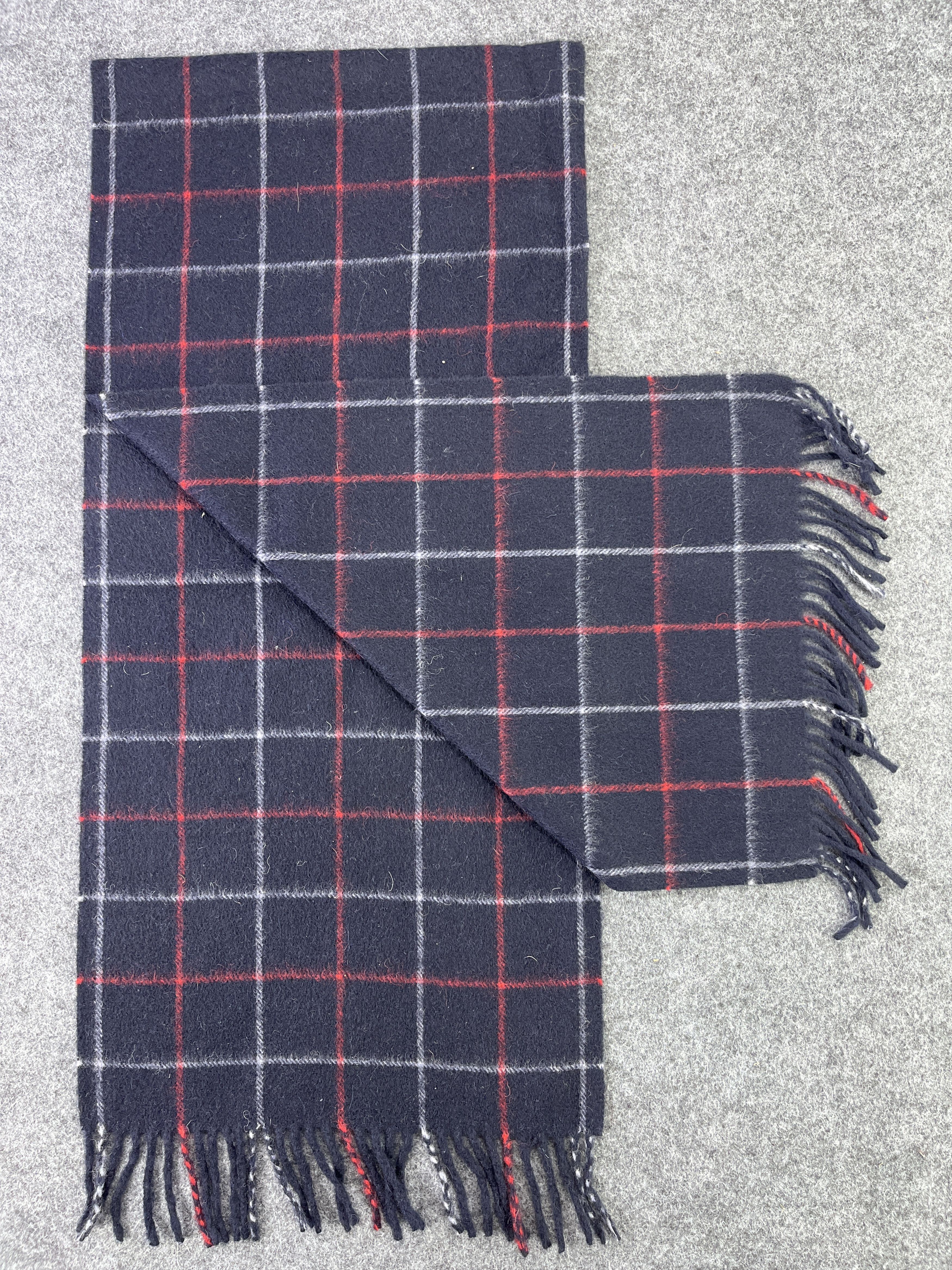 Burberry × Vintage Burberry Scarf / Muffler / Neckwear T151 Size ONE SIZE - 4 Thumbnail