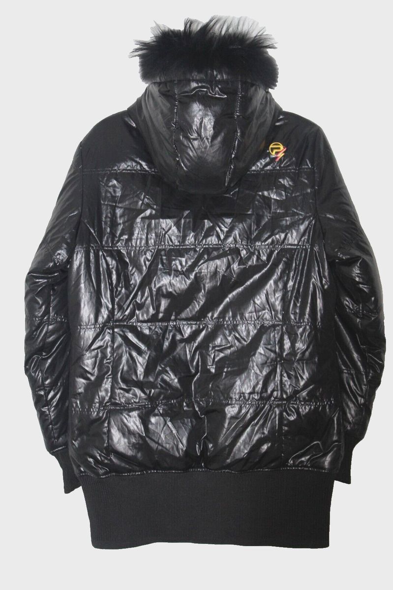 Pepe Jeans Pepe Jeans London Down Puffer Jacket Faux Fur Size L Size L / US 10 / IT 46 - 2 Thumbnail