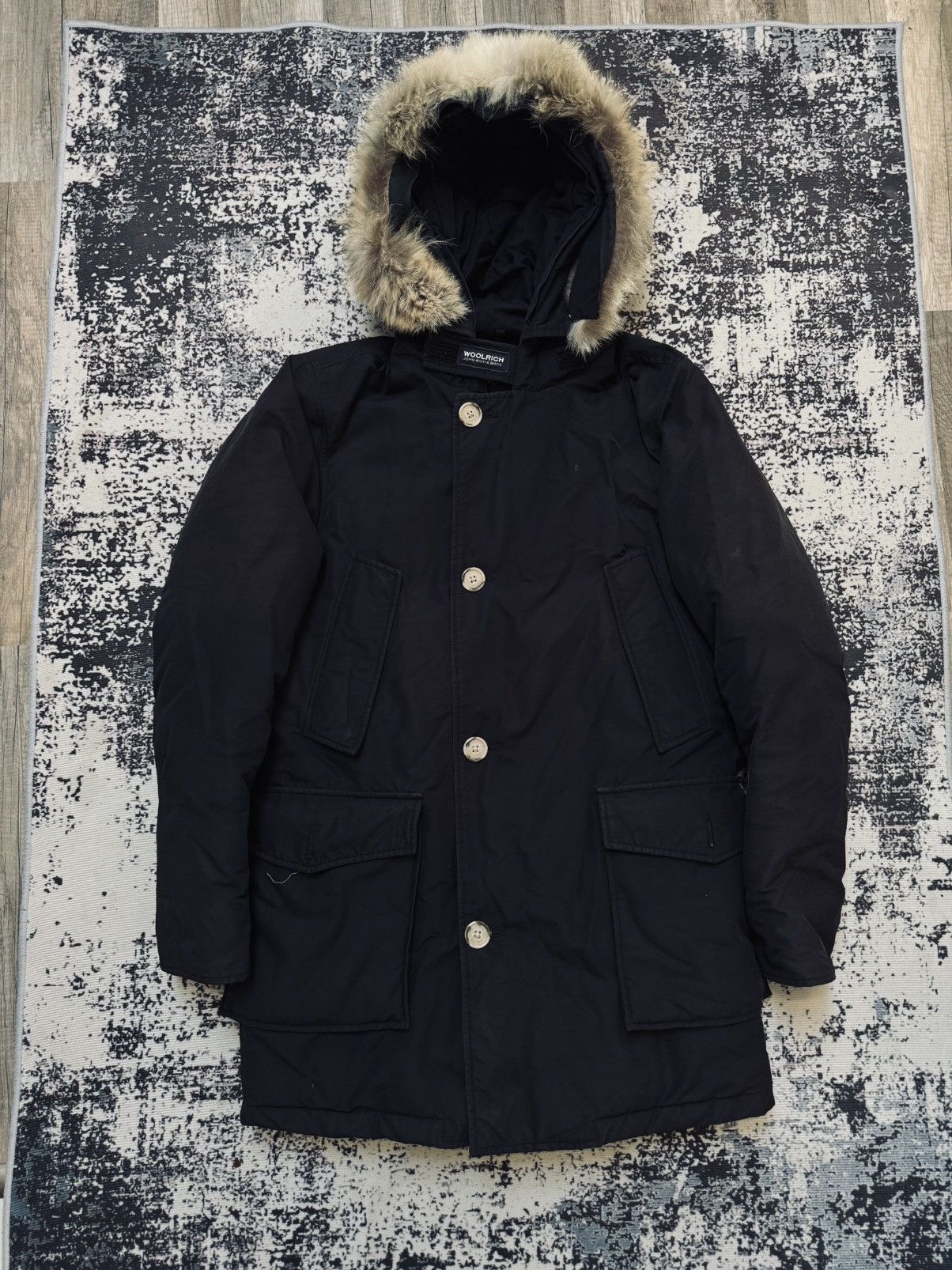 Woolrich Woolen Mills Woolrich puffer parka jacket navy M Size US M / EU 48-50 / 2 - 1 Thumbnail
