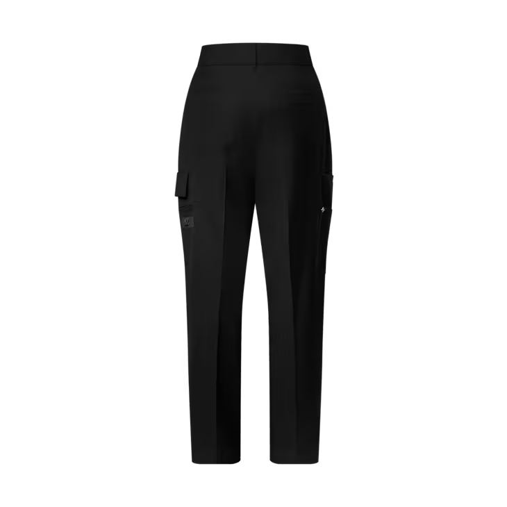 Louis Vuitton Tailored Wool Cargo Trousers Size 48S - 3 Thumbnail