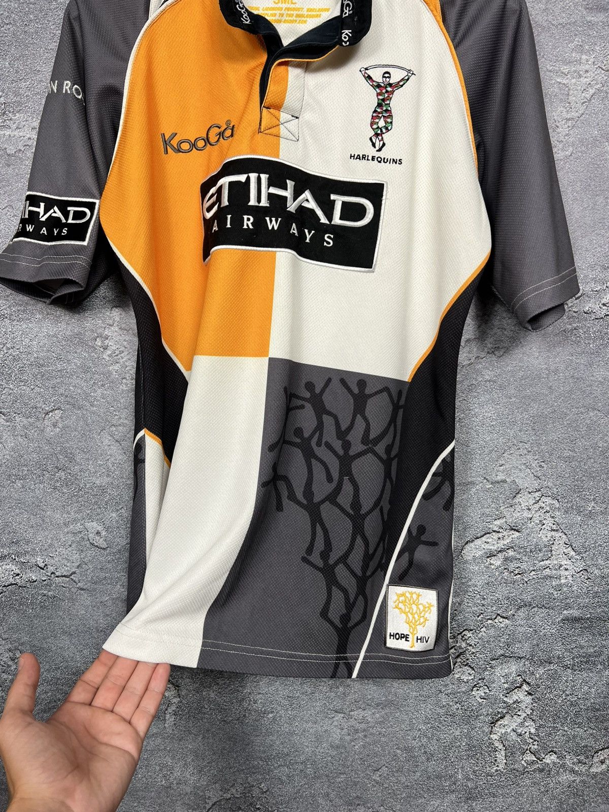 Other KooGa 2009/10 Harlequins Big Game Rugby Union Shirt Jersey Size US S / EU 44-46 / 1 - 7 Thumbnail