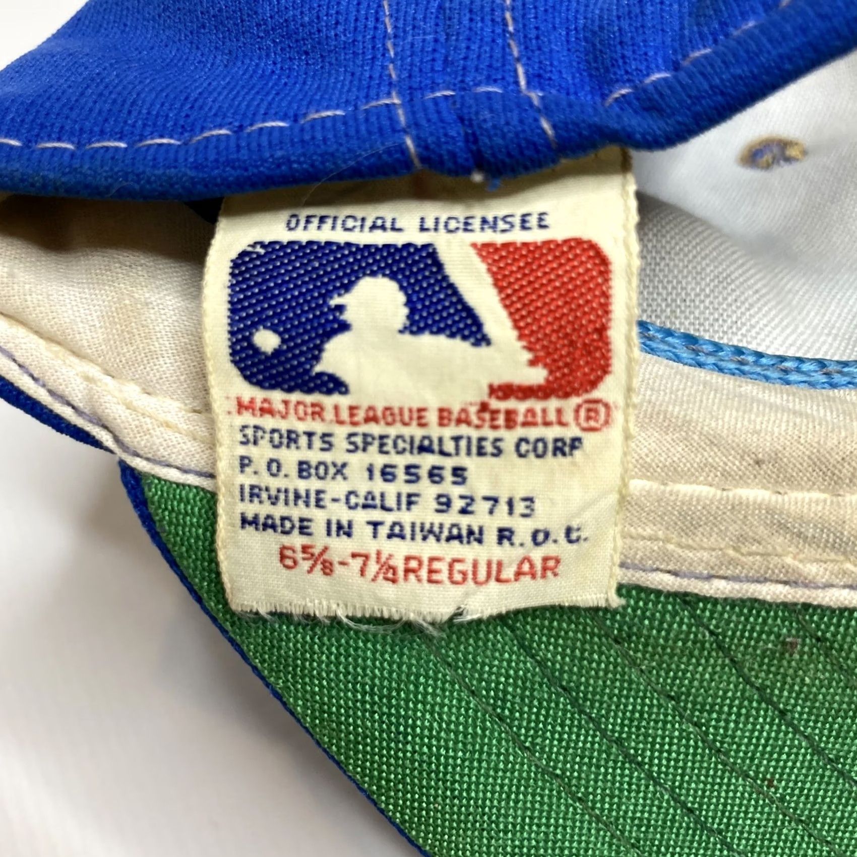 Vintage VINTAGE Dr Pepper I’m A Pepper MLB Snapback Hat Baseball Cap 6 5/8-7 1/4 Adjustable Blue Mens Baseball Cap Size ONE SIZE - 6 Thumbnail