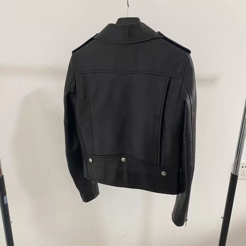 Saint Laurent Paris saint Laurent paris18FW L01 motorcycle leather jacket 2503 Size XS / US 0-2 / IT 36-38 - 2 Thumbnail
