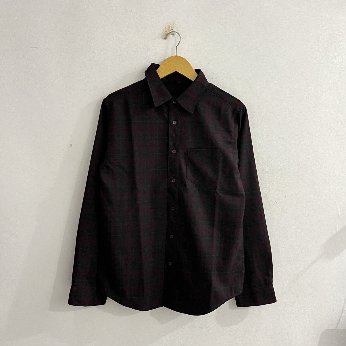 Japanese Brand Yevs Plaid Longsleeve Shirt Size US M / EU 48-50 / 2 - 1 Thumbnail