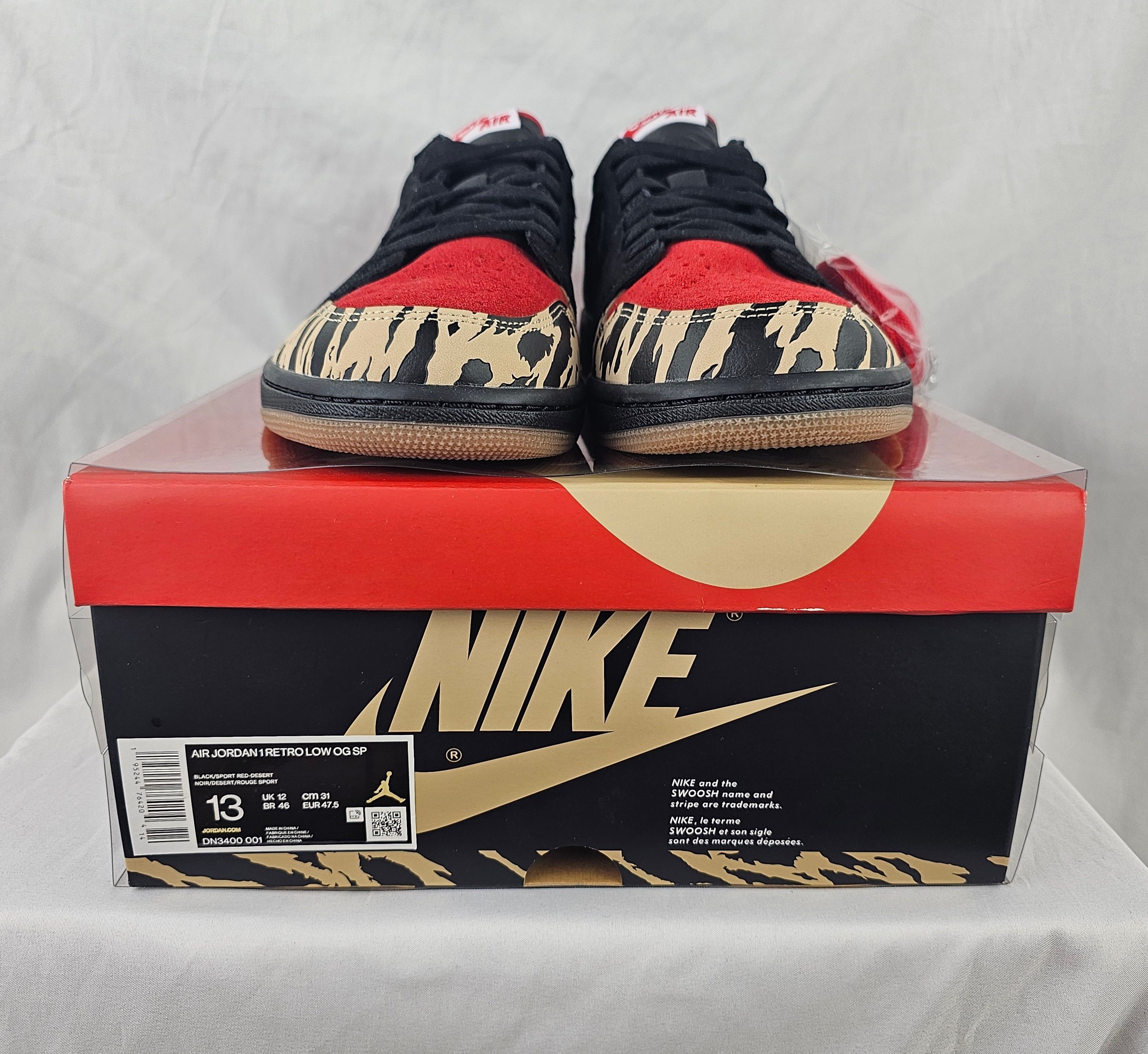 a  SoleFly x Nike Air Jordan 1 Retro OG SP Low Everglades Men's