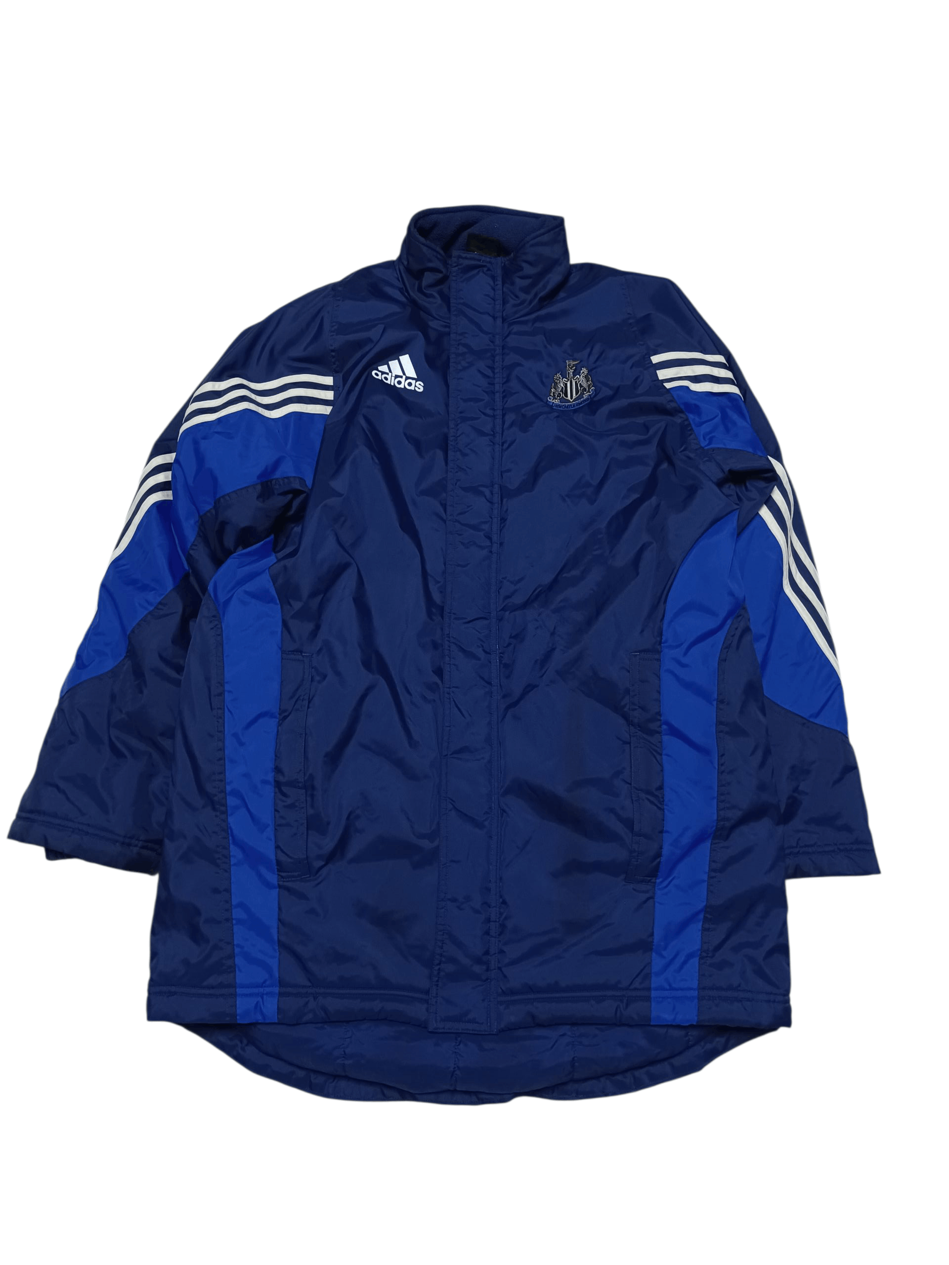 Adidas NEWCASTLE UNITED ADIDAS VINTAGE OFFICIAL SOCCER JACKET Size US M / EU 48-50 / 2 - 1 Thumbnail