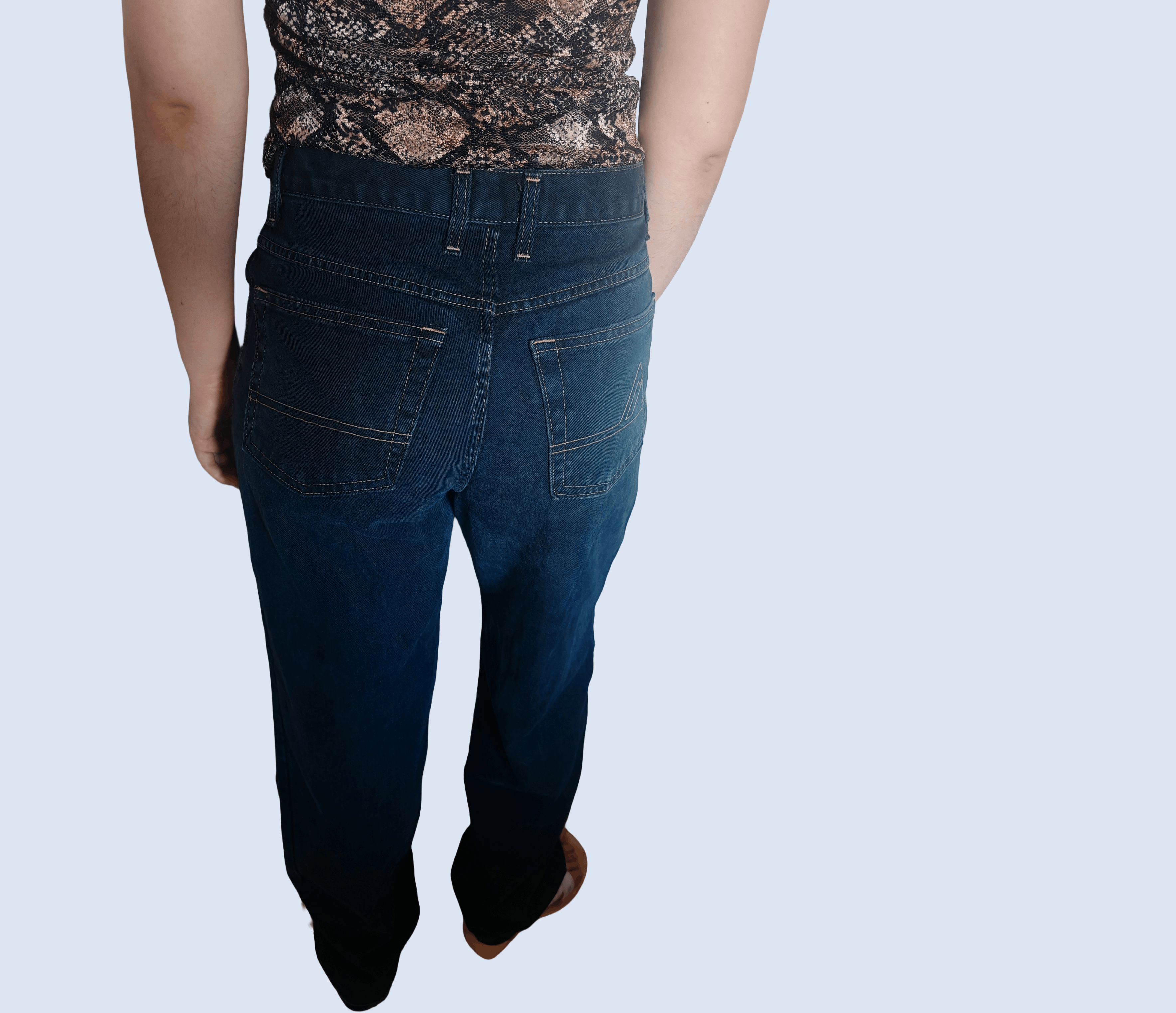 Colorado Trading Co. VTG Colorado High Waist Straight Loose Fit Lyocell Jeans Size US 32 / EU 48 - 2 Thumbnail