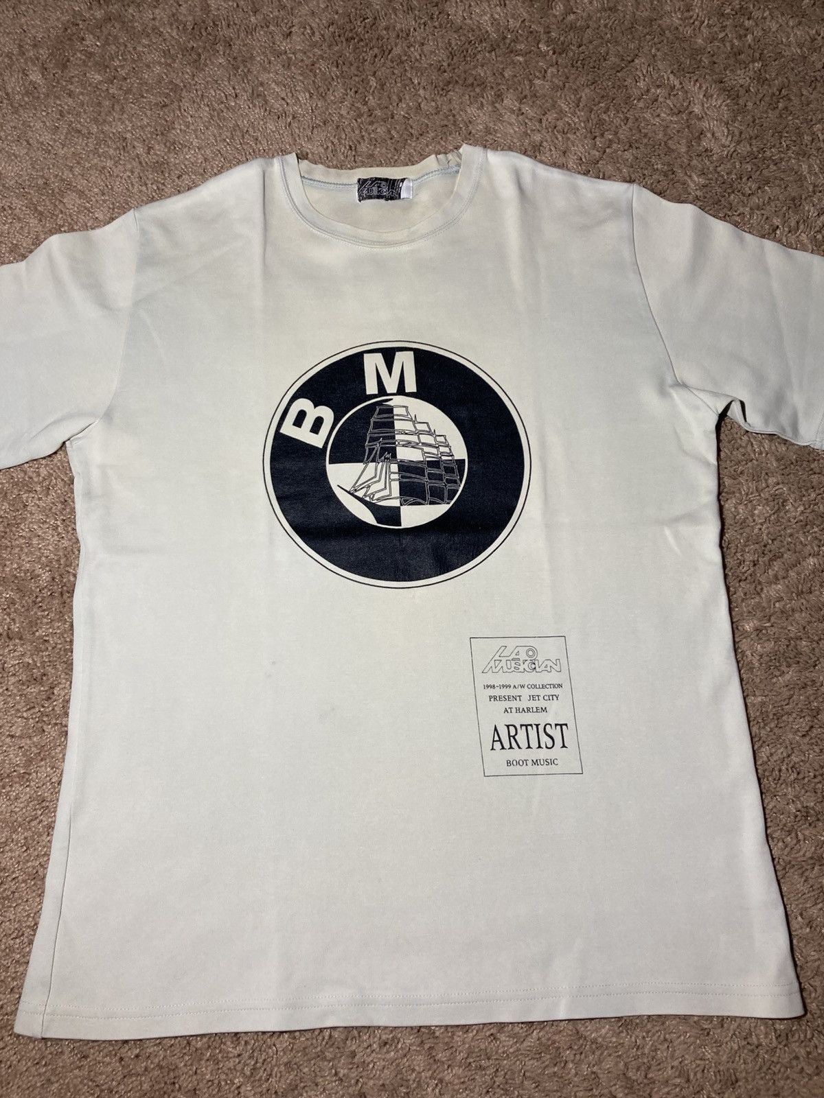 Lad Musician AW98 Lad Musician BMW Album 90s 1998 Boot Music Harlem Rap Size US M / EU 48-50 / 2 - 2 Thumbnail