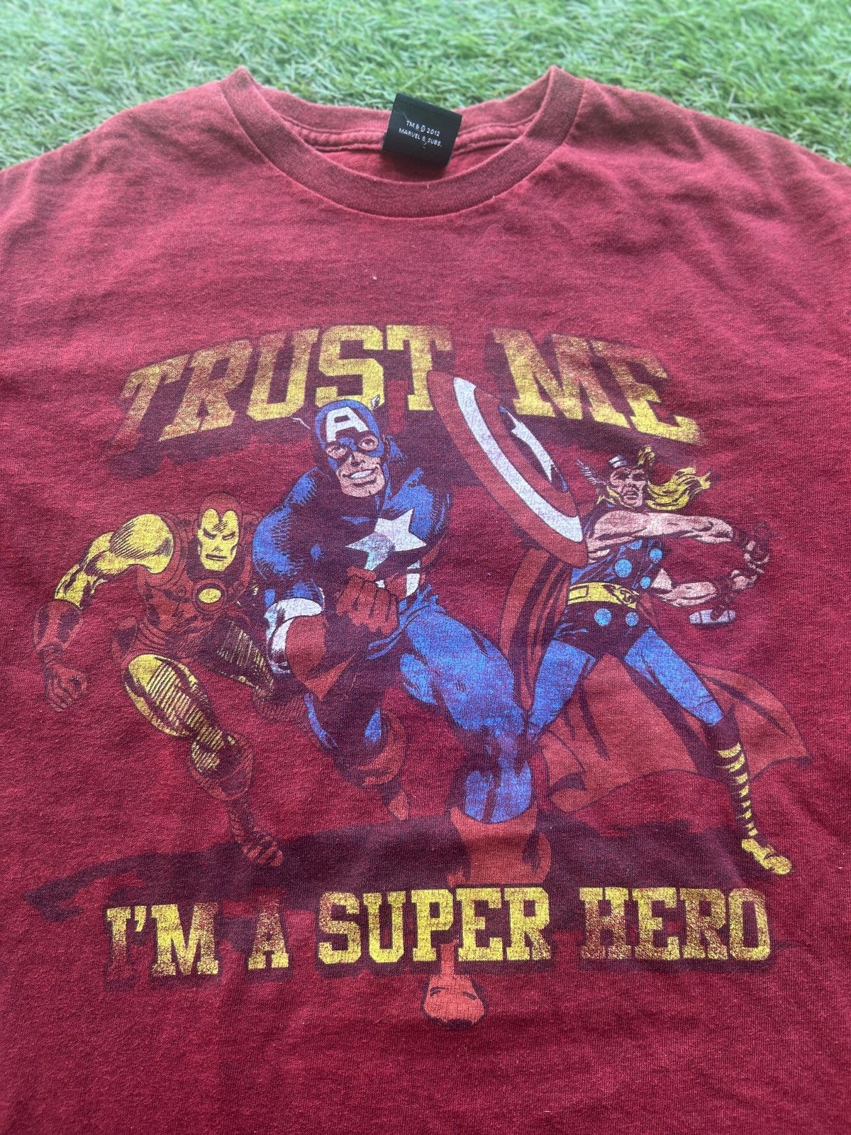 Marvel Comics 2012 Marvel T Shirt Size US XL / EU 56 / 4 - 2 Thumbnail