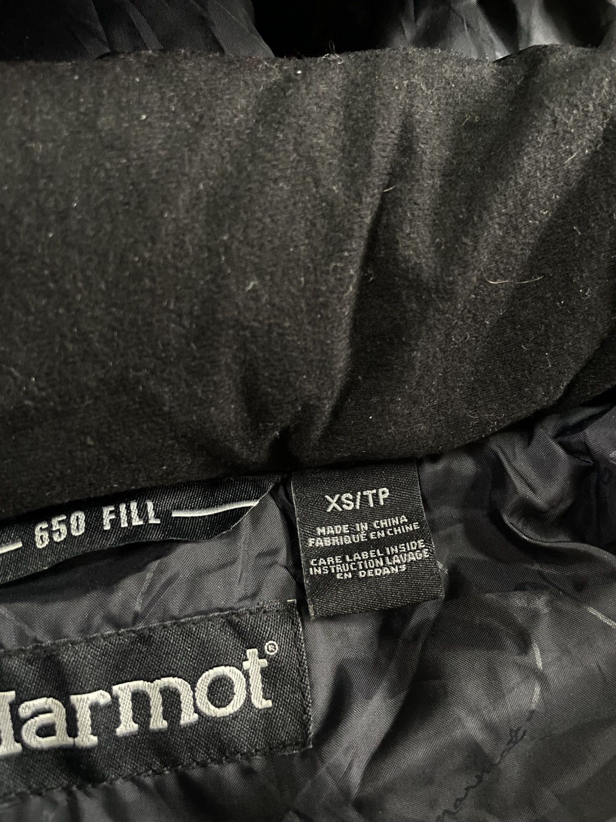 Marmot Marmot Down 650 Puffer Black Outdoor Hooded Jacket size XS Size XS / US 0-2 / IT 36-38 - 9 Thumbnail