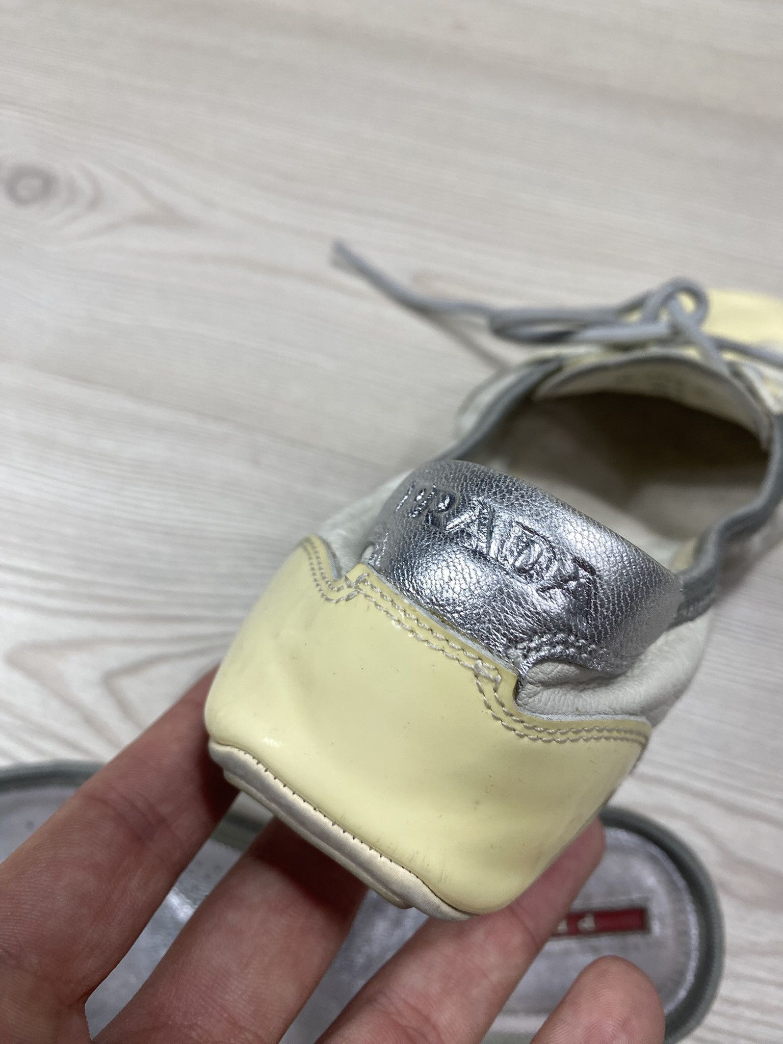 Prada Prada Ballet Flats Leather-Women Shoes Size US 6.5 / IT 36.5 - 10 Thumbnail